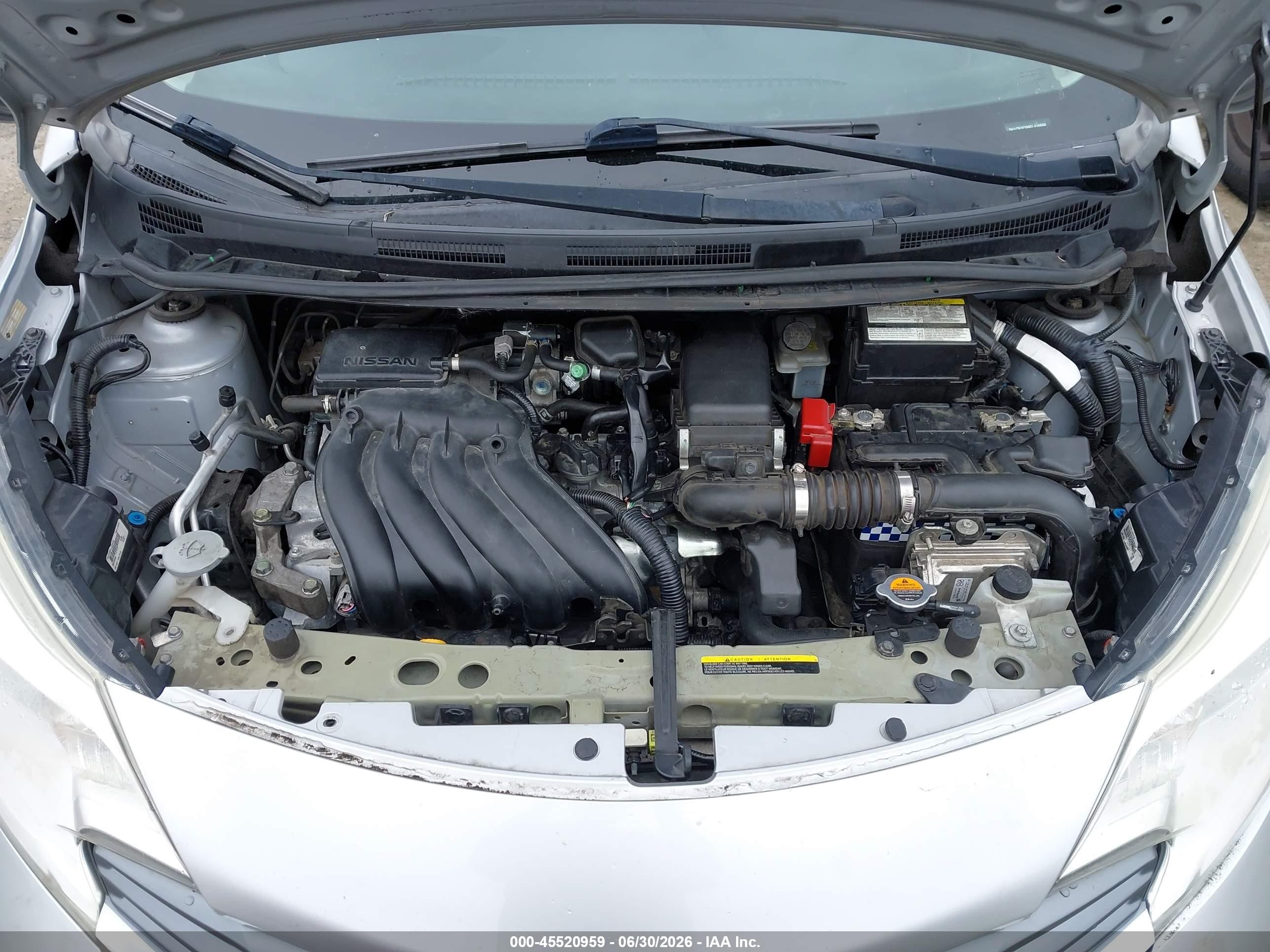 2015 Nissan Versa Note S (sr)/s Plus/sl/sr/sv Серебряный vin: 3N1CE2CP8FL416699