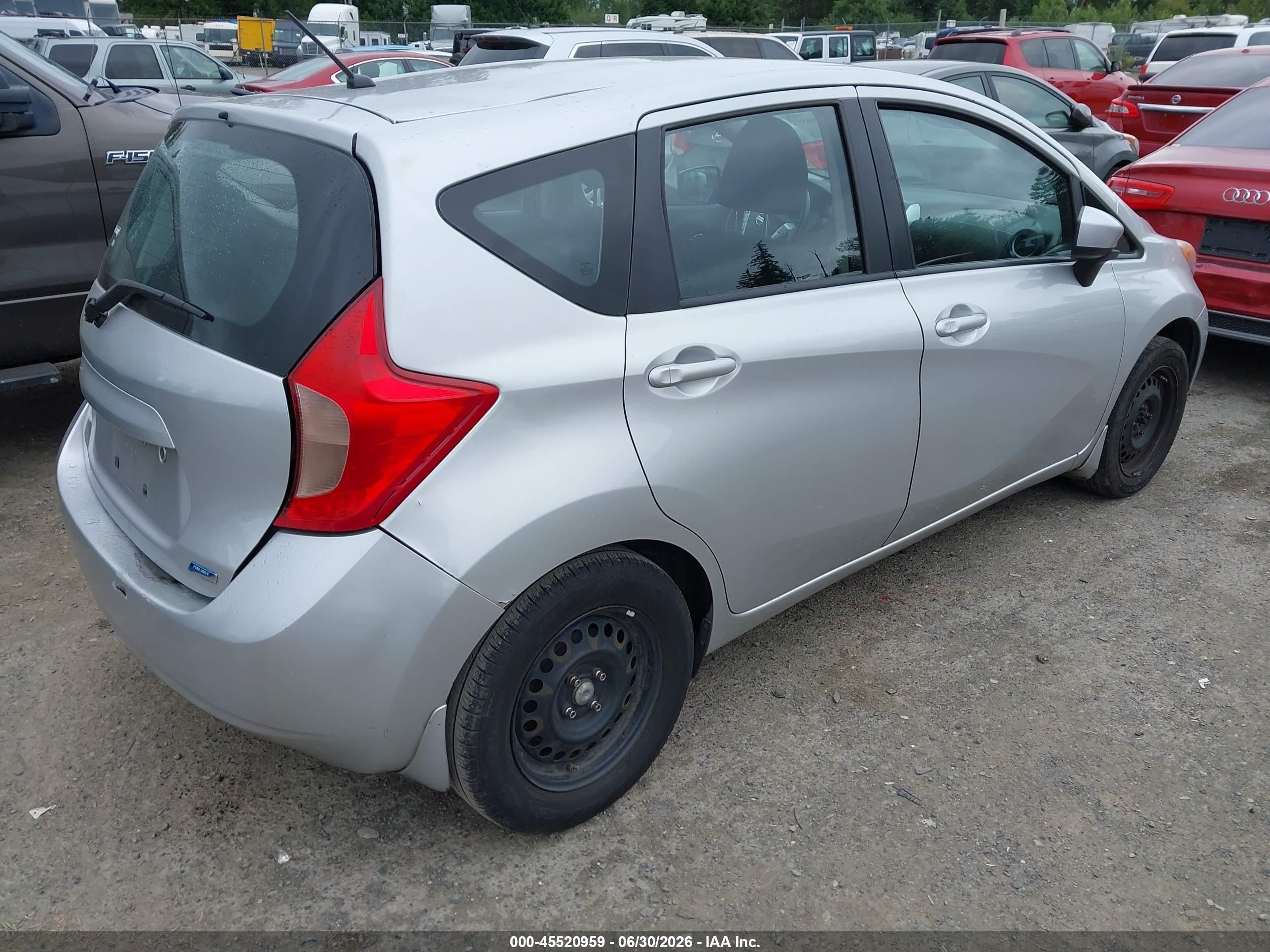 2015 Nissan Versa Note S (sr)/s Plus/sl/sr/sv Серебряный vin: 3N1CE2CP8FL416699