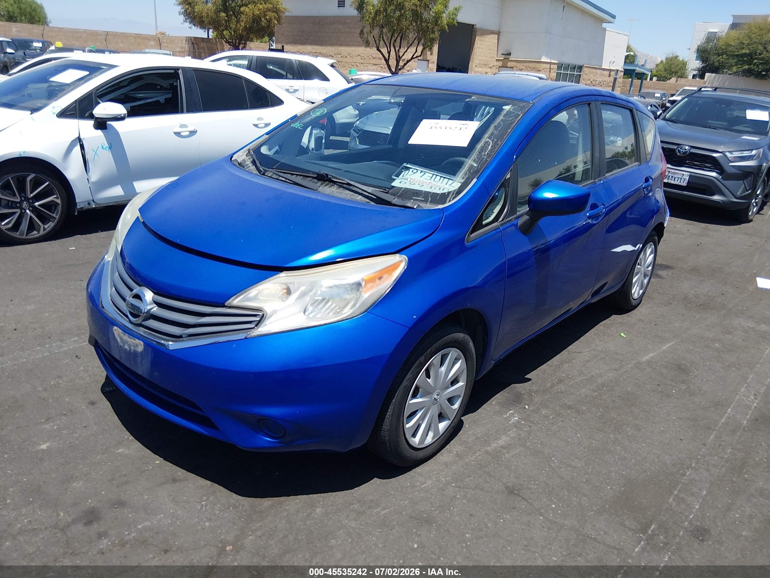 2015 Nissan Versa Note S (sr)/s Plus/sl/sr/sv Синий vin: 3N1CE2CP8FL418419