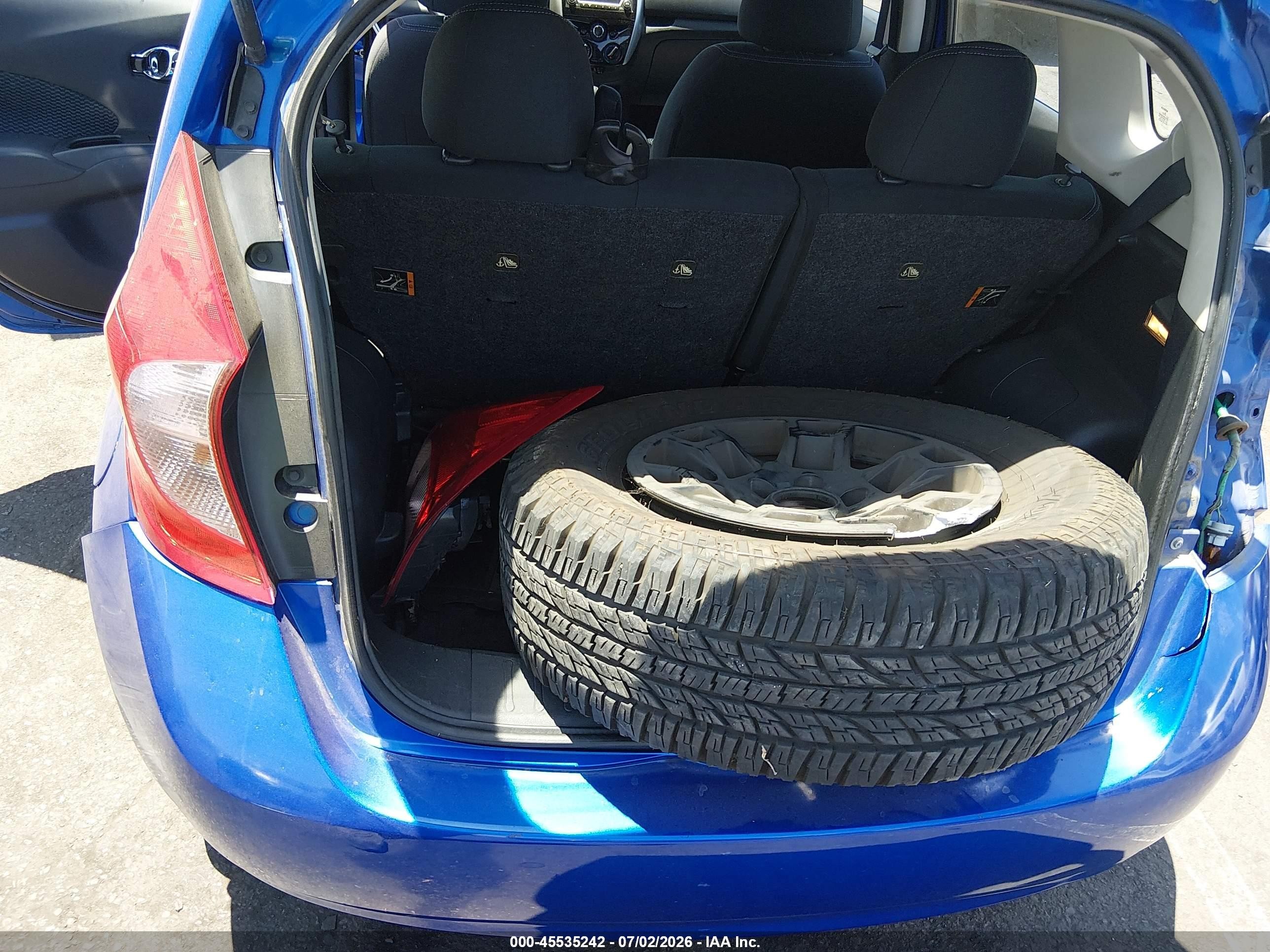 2015 Nissan Versa Note S (sr)/s Plus/sl/sr/sv Синий vin: 3N1CE2CP8FL418419