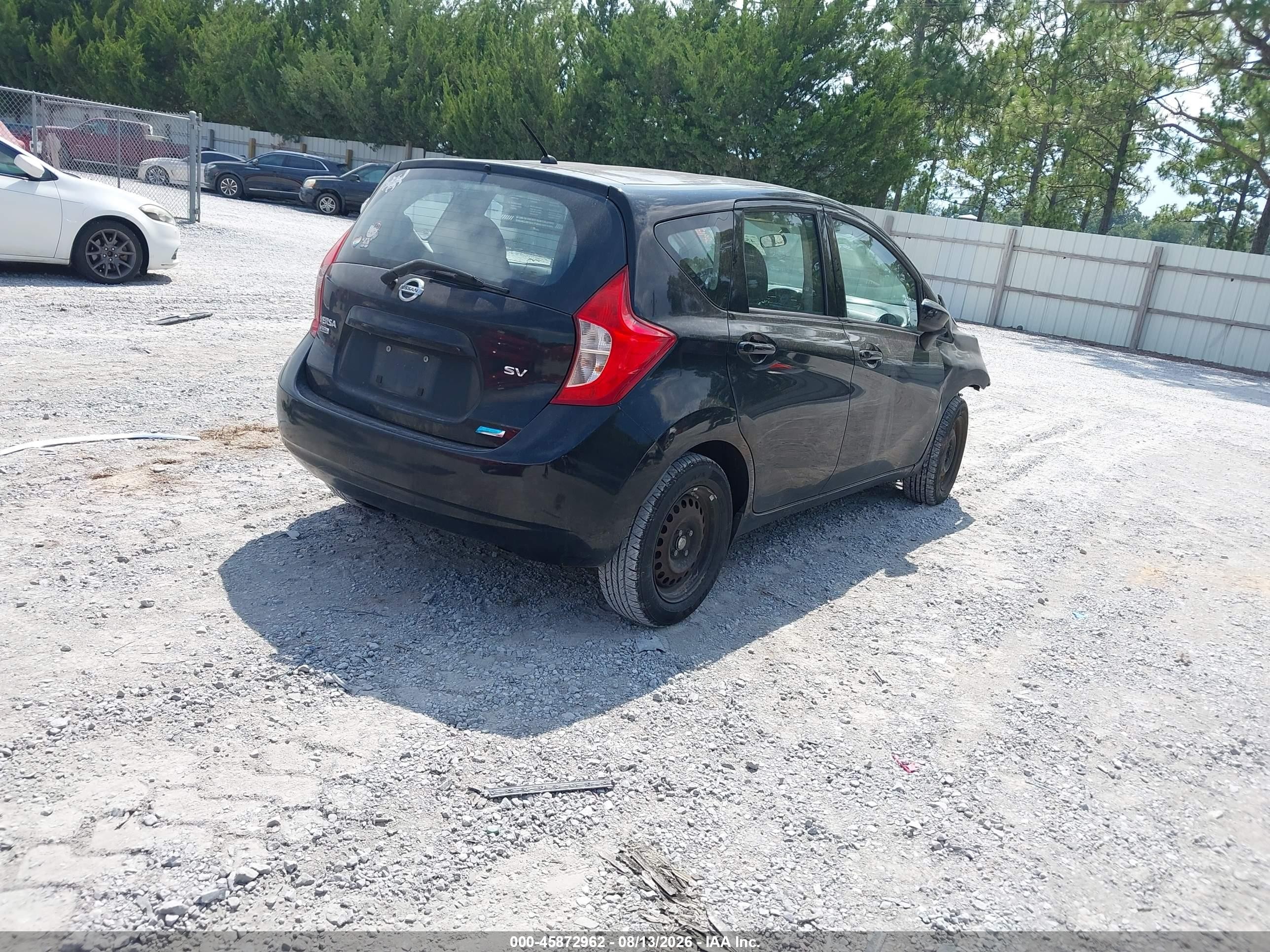 2015 Nissan Versa Note S (sr)/s Plus/sl/sr/sv Black vin: 3N1CE2CP8FL424009