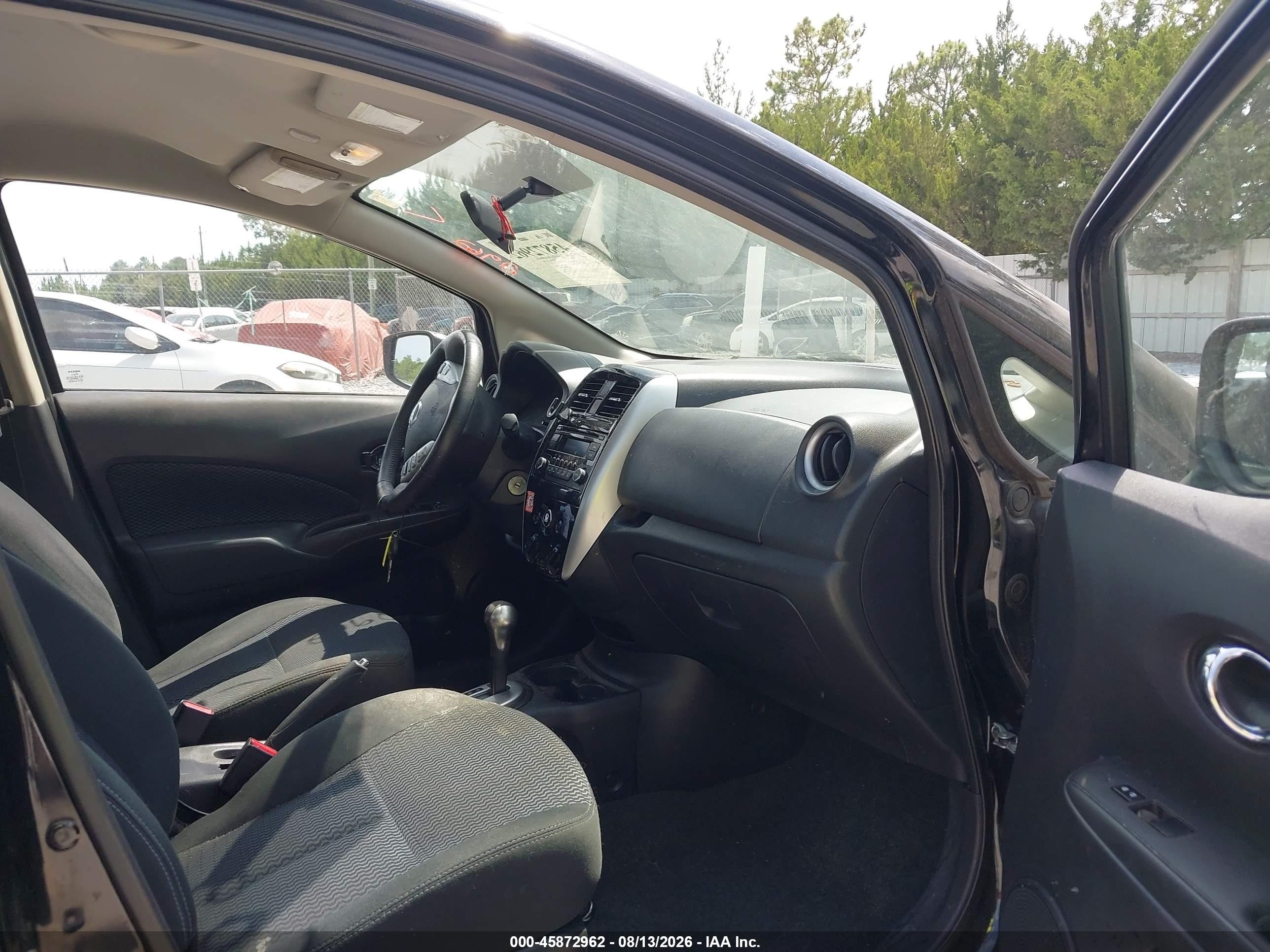 2015 Nissan Versa Note S (sr)/s Plus/sl/sr/sv Black vin: 3N1CE2CP8FL424009