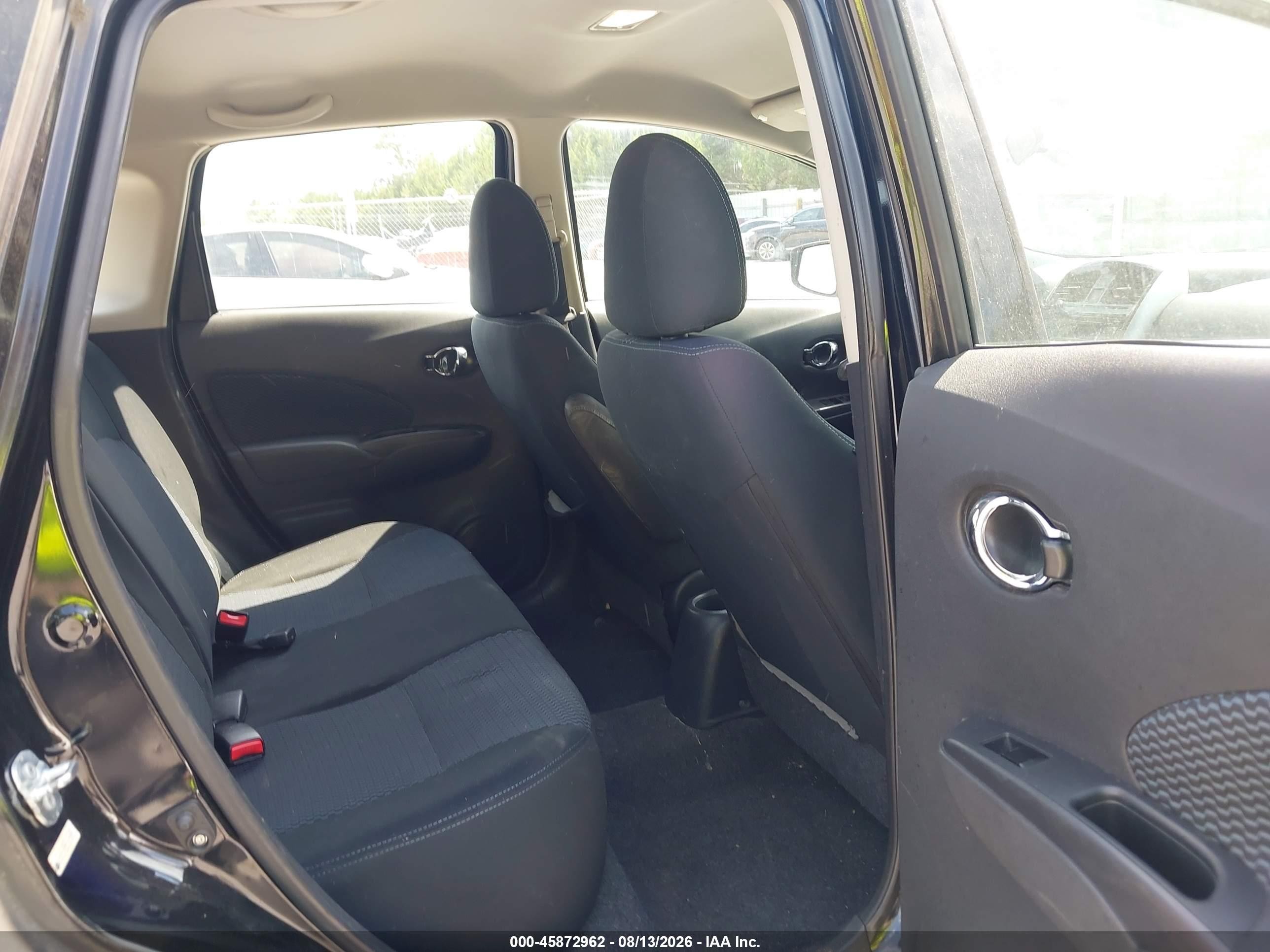 2015 Nissan Versa Note S (sr)/s Plus/sl/sr/sv Black vin: 3N1CE2CP8FL424009