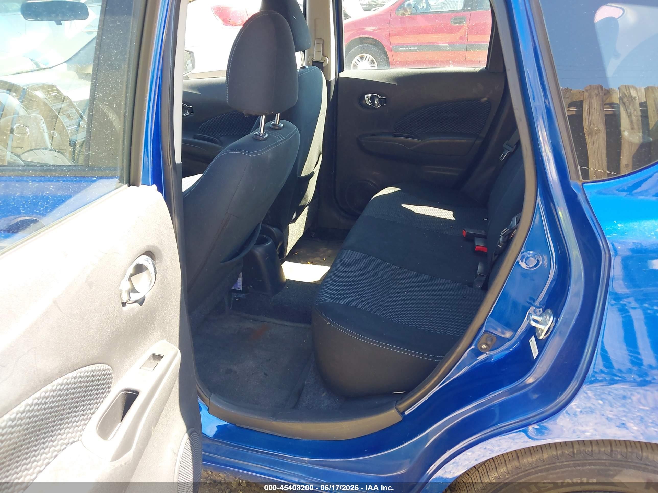 2015 Nissan Versa Note S (sr)/s Plus/sl/sr/sv Blue vin: 3N1CE2CP8FL424351