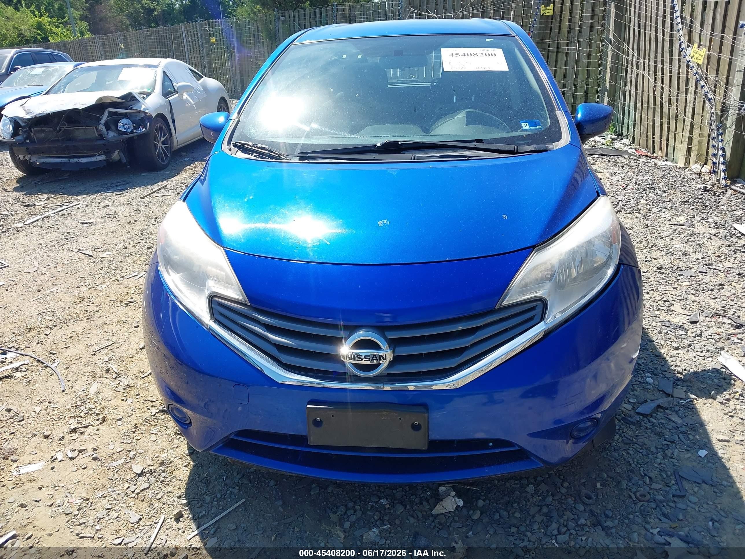 2015 Nissan Versa Note S (sr)/s Plus/sl/sr/sv Blue vin: 3N1CE2CP8FL424351
