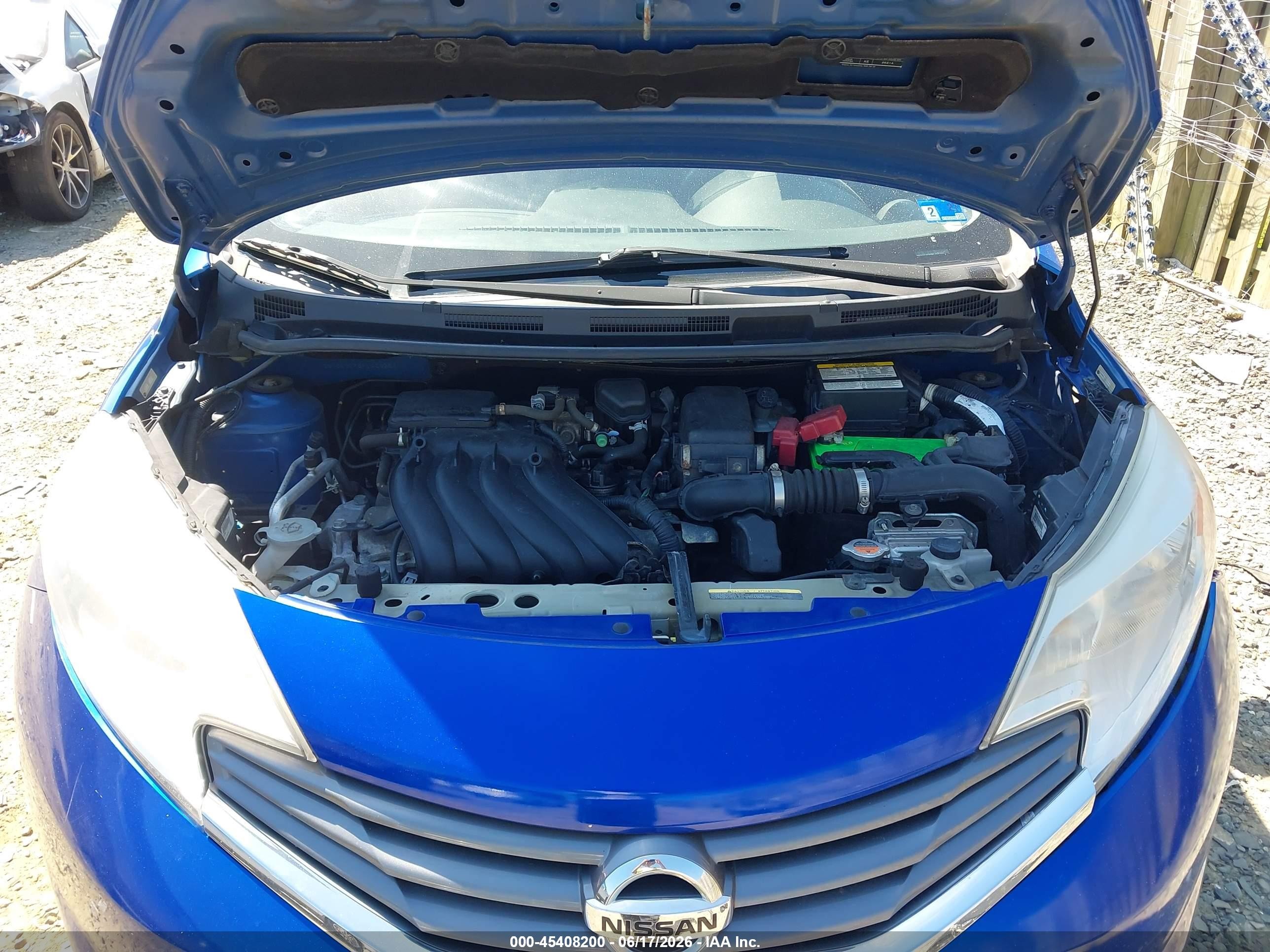 2015 Nissan Versa Note S (sr)/s Plus/sl/sr/sv Blue vin: 3N1CE2CP8FL424351