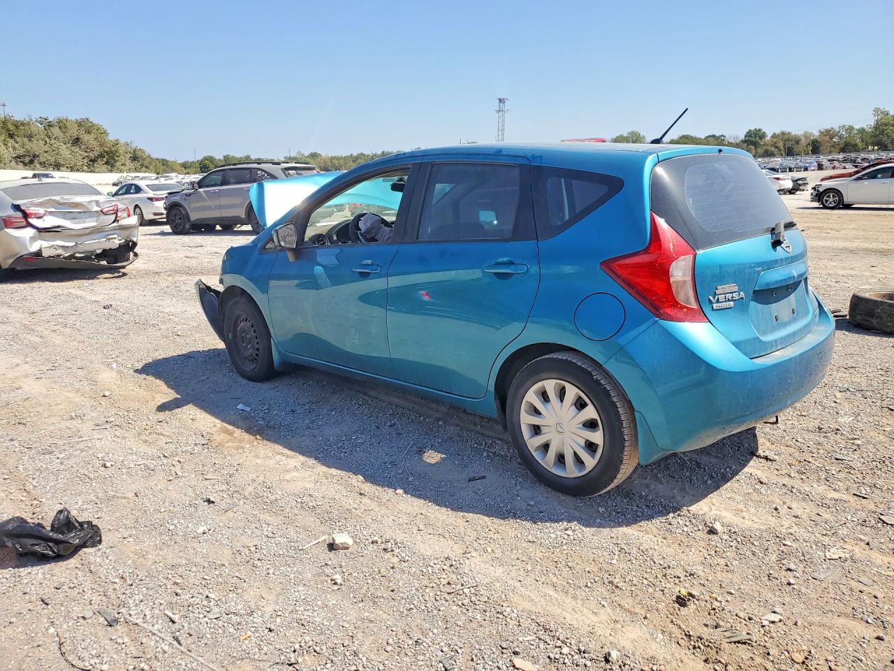 2015 Nissan Versa Note Sv Бирюзовый vin: 3N1CE2CP8FL431722
