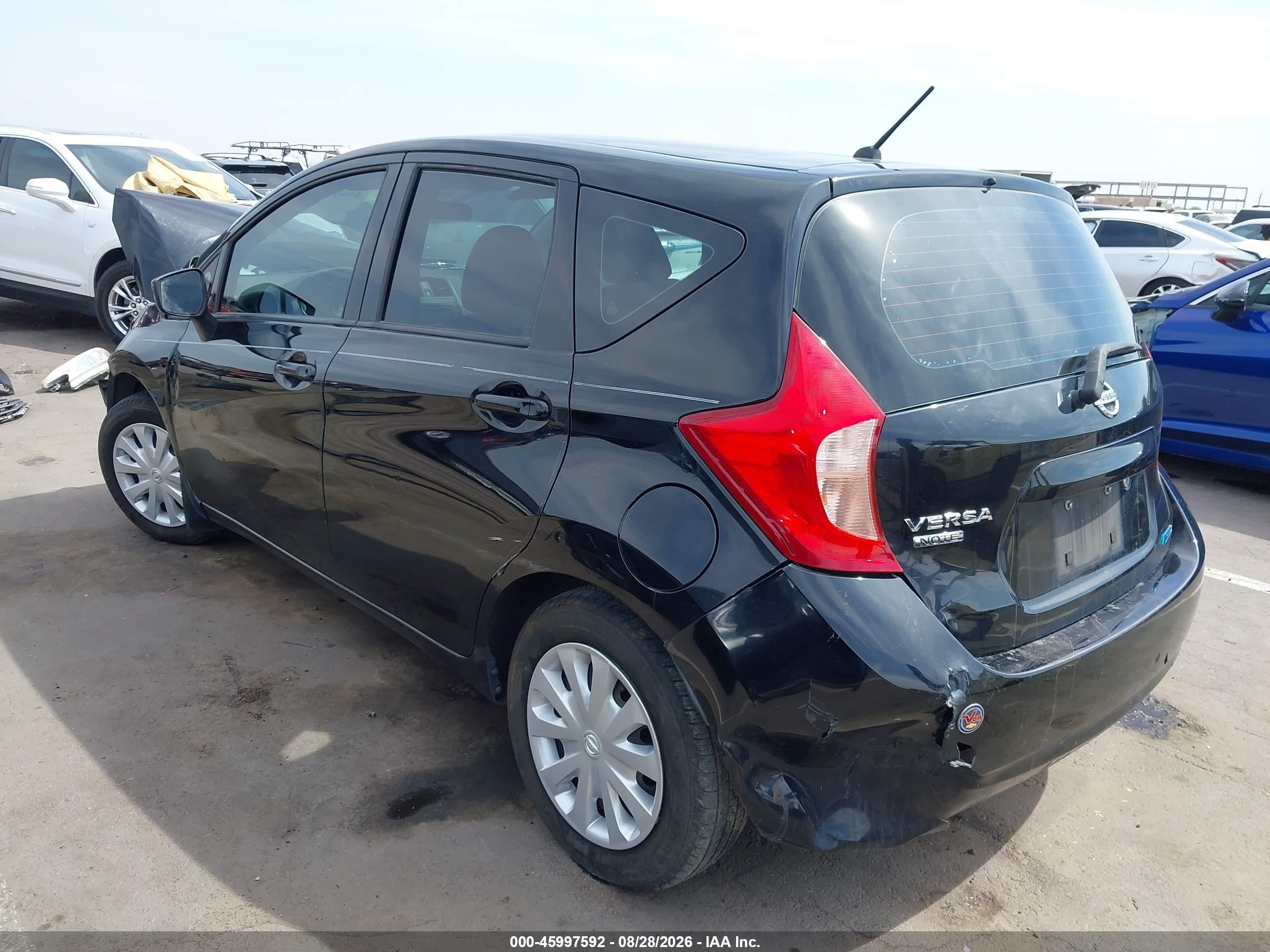 2015 Nissan Versa Note S Plus Black vin: 3N1CE2CP8FL441652