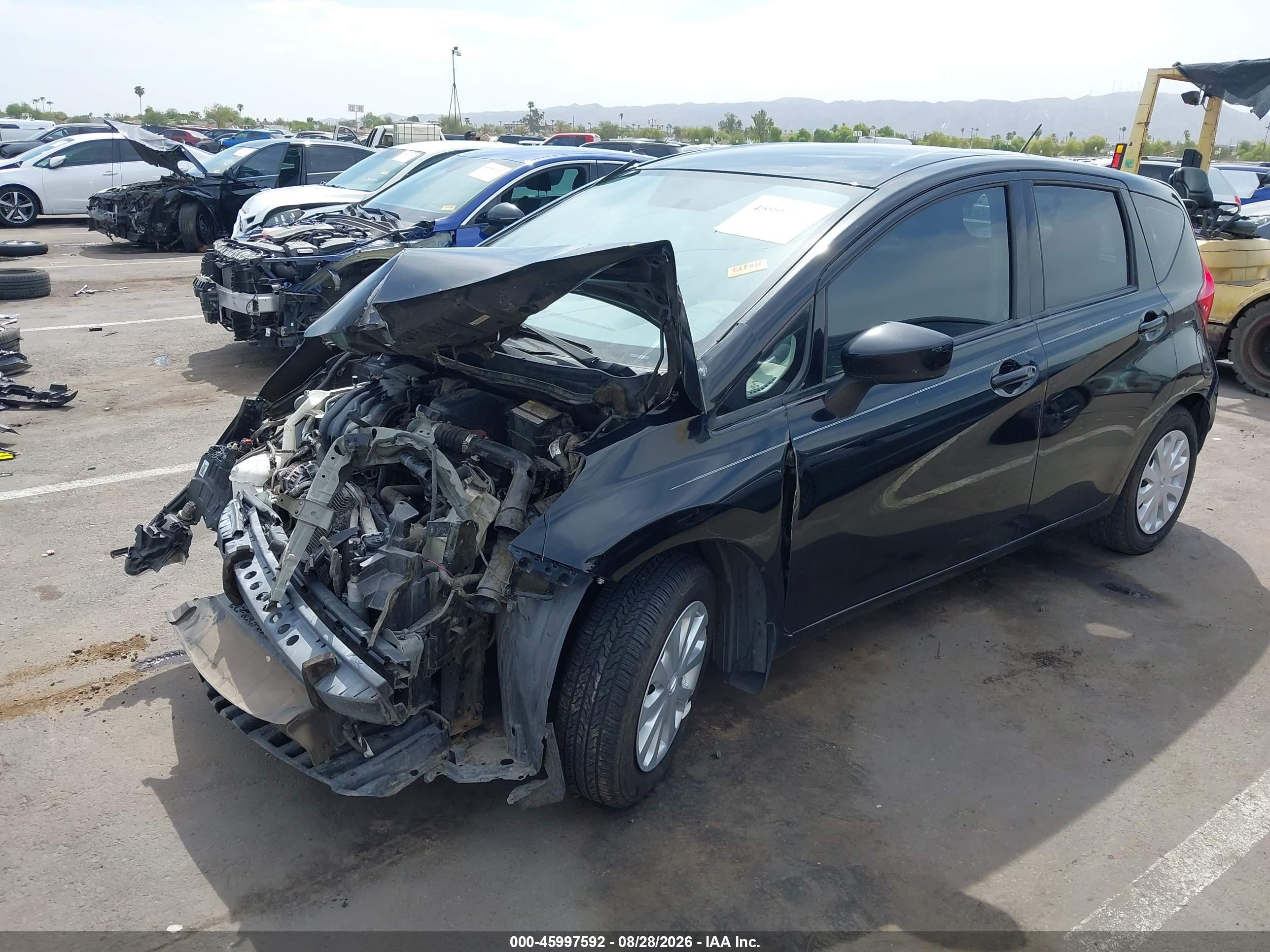 2015 Nissan Versa Note S Plus Black vin: 3N1CE2CP8FL441652