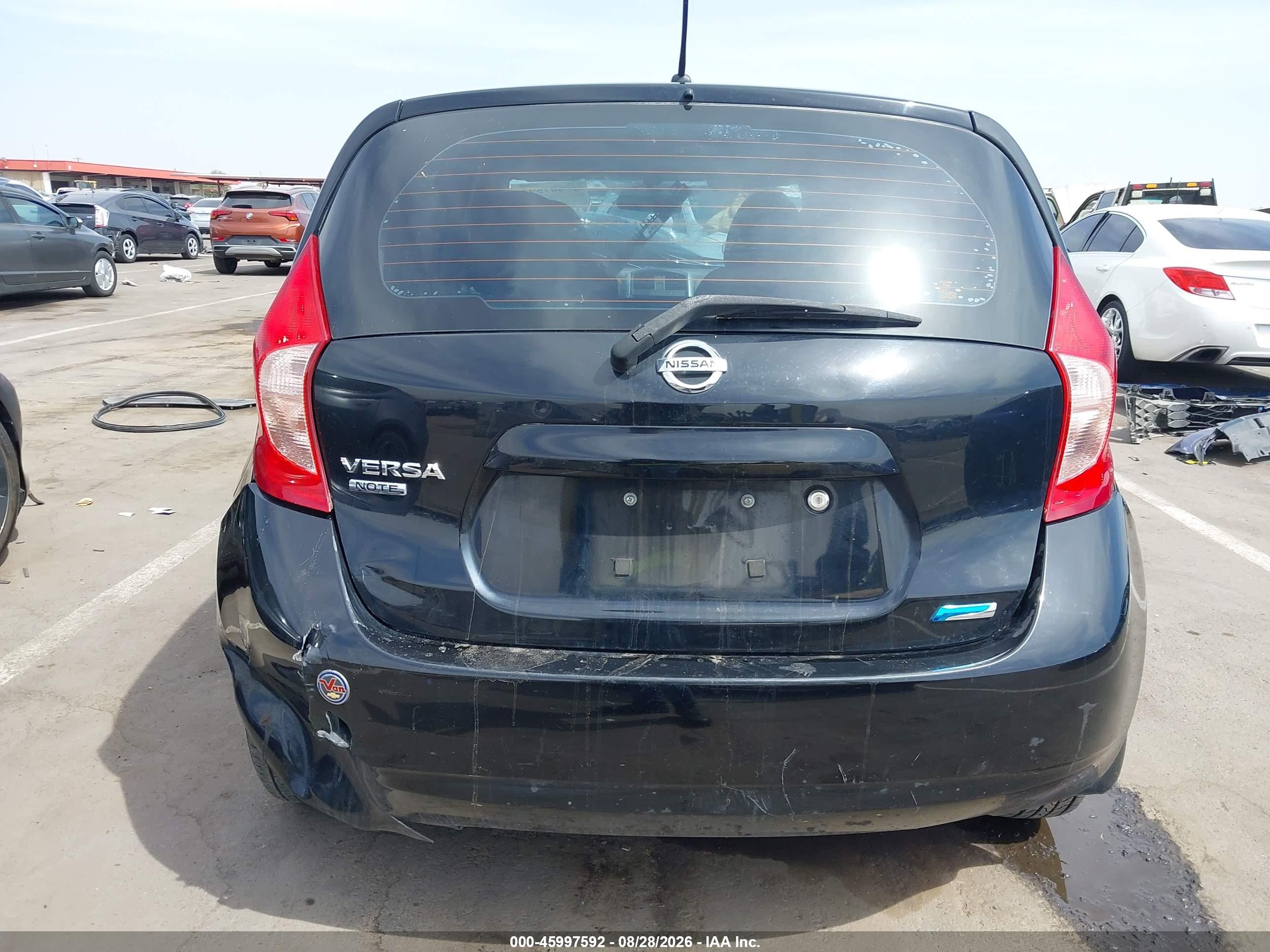 2015 Nissan Versa Note S Plus Black vin: 3N1CE2CP8FL441652