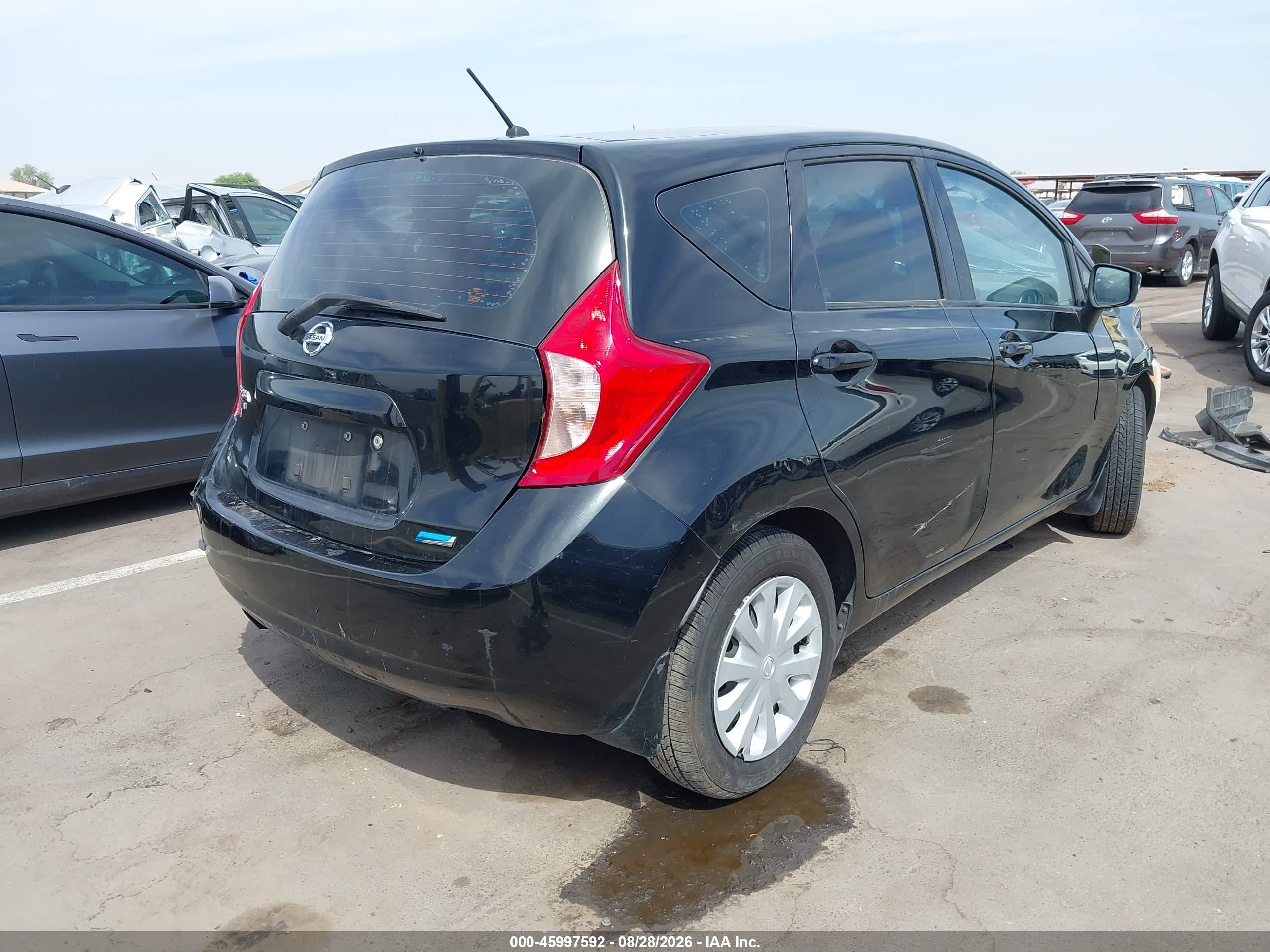 2015 Nissan Versa Note S Plus Black vin: 3N1CE2CP8FL441652