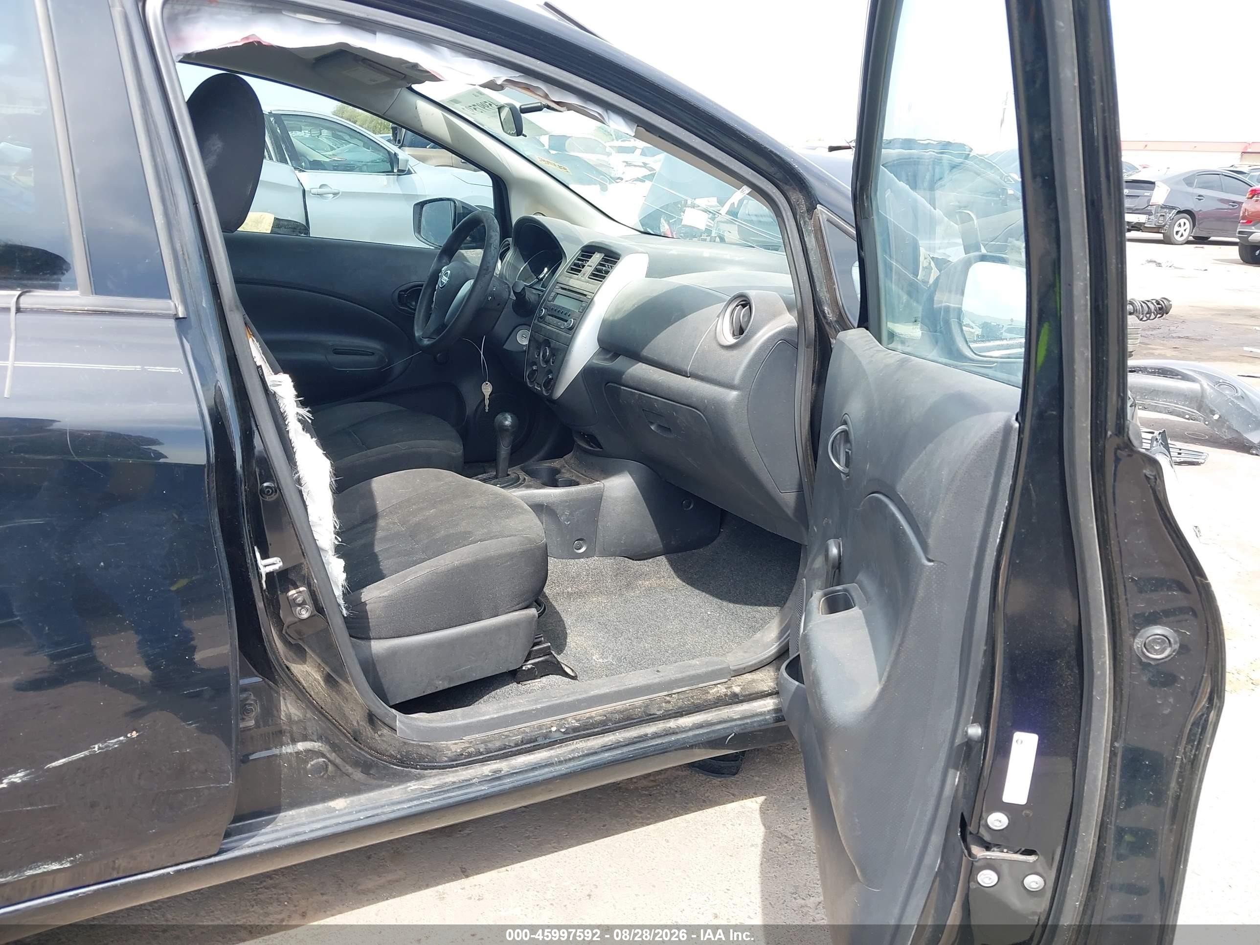 2015 Nissan Versa Note S Plus Black vin: 3N1CE2CP8FL441652