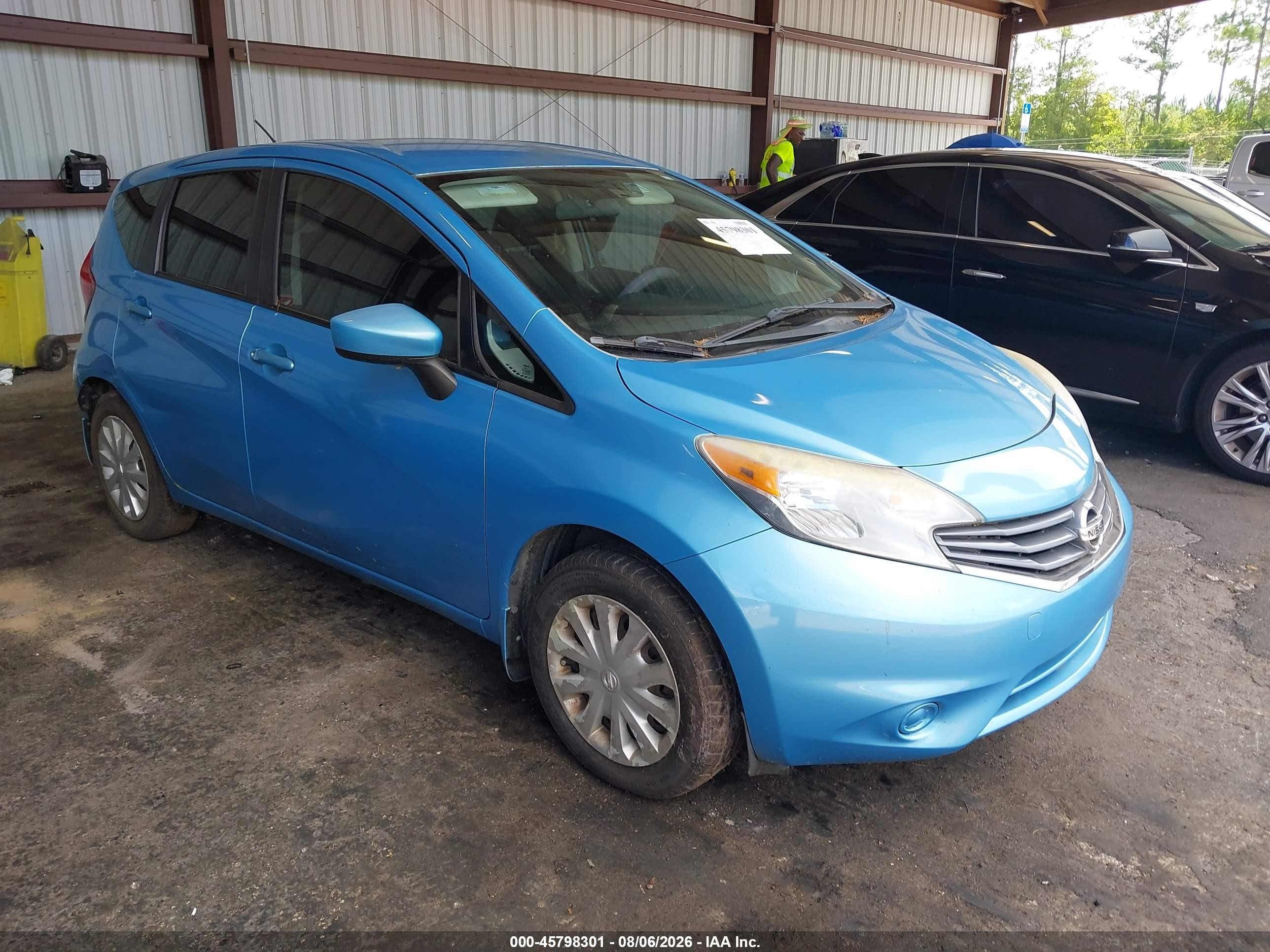 2015 Nissan Versa Note S Plus Light Blue vin: 3N1CE2CP8FL442767