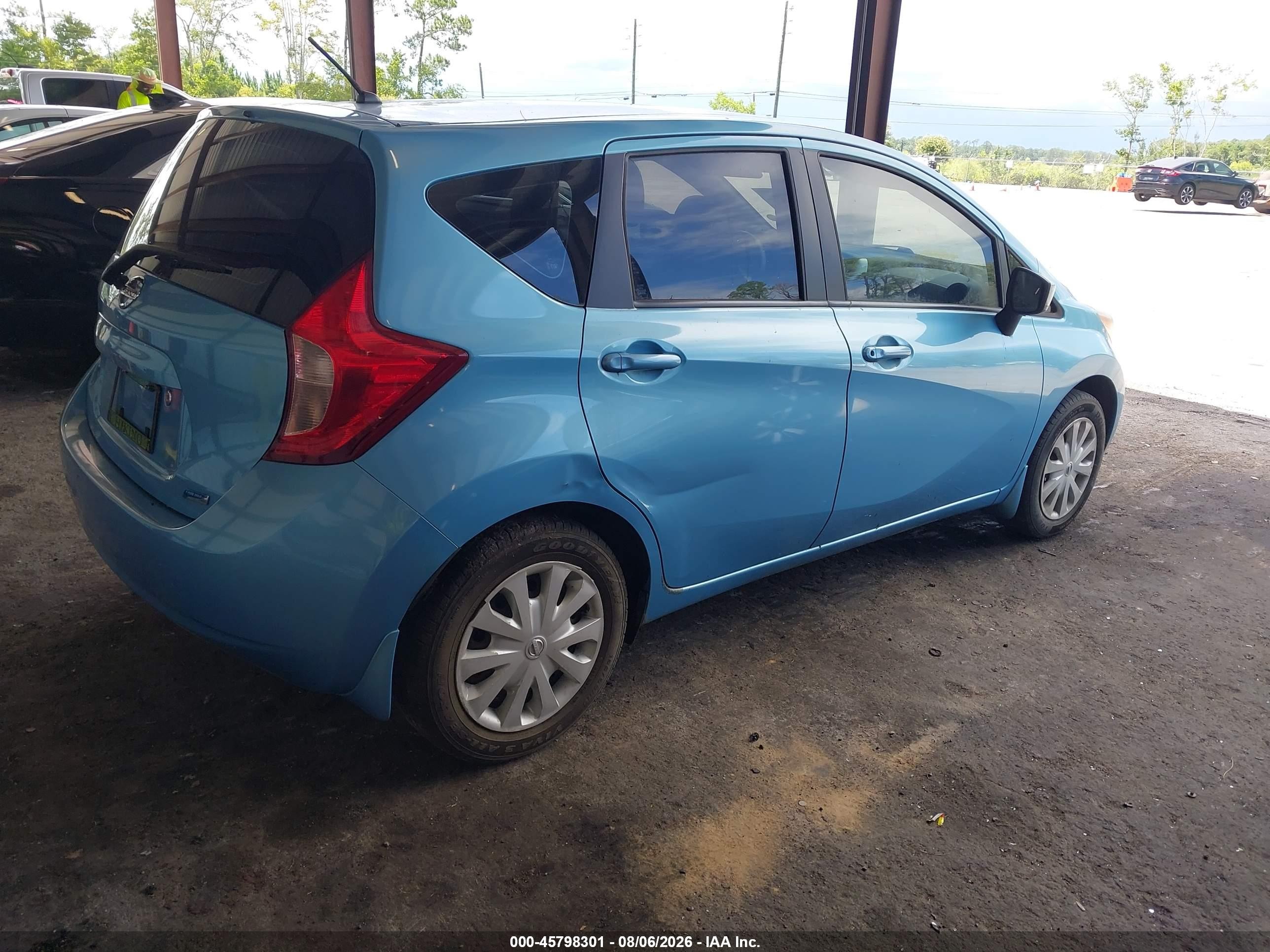 2015 Nissan Versa Note S Plus Light Blue vin: 3N1CE2CP8FL442767