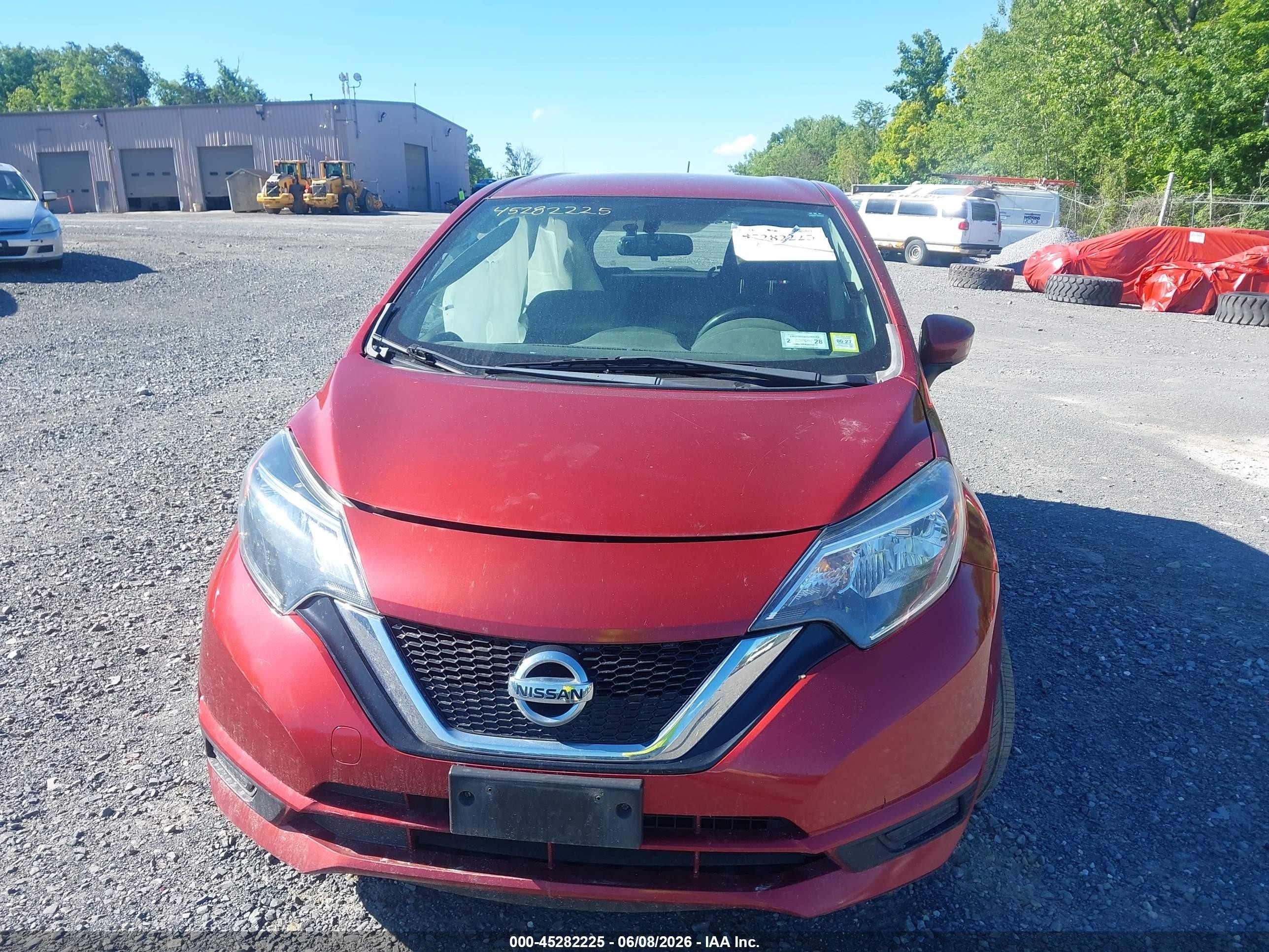 2017 Nissan Versa Note S Plus Red vin: 3N1CE2CP8HL368009
