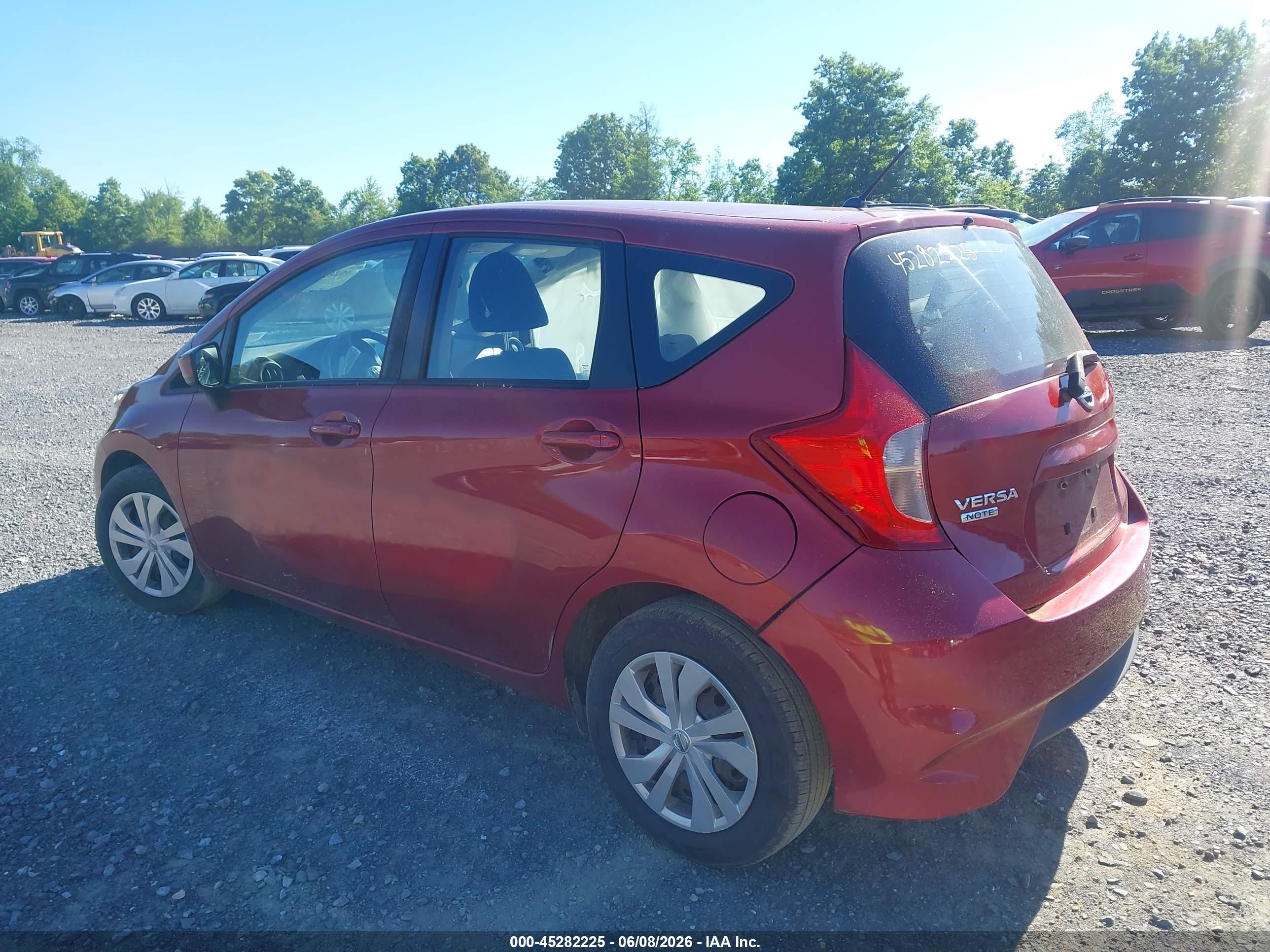 2017 Nissan Versa Note S Plus Red vin: 3N1CE2CP8HL368009