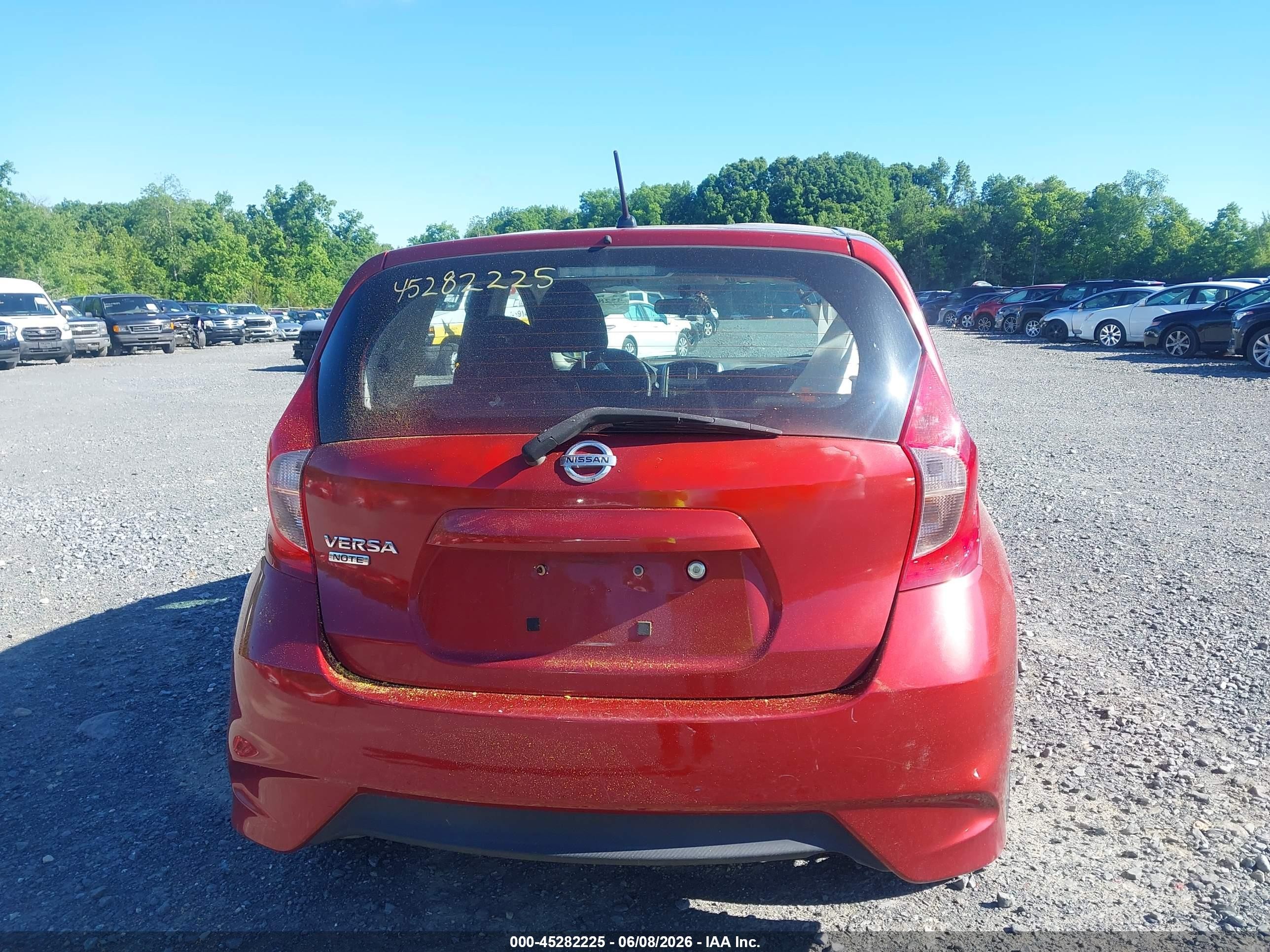 2017 Nissan Versa Note S Plus Red vin: 3N1CE2CP8HL368009