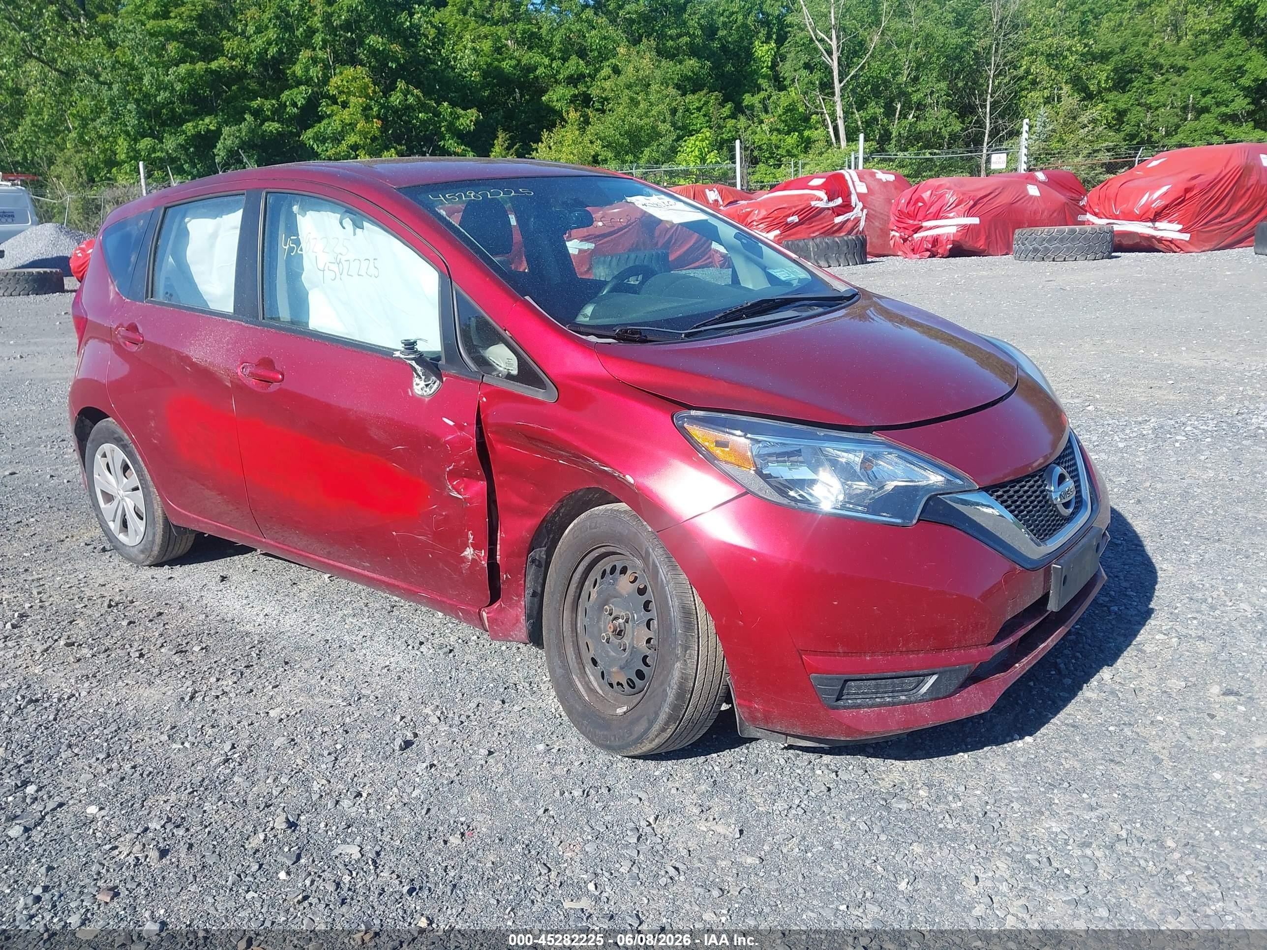 2017 Nissan Versa Note S Plus Red vin: 3N1CE2CP8HL368009