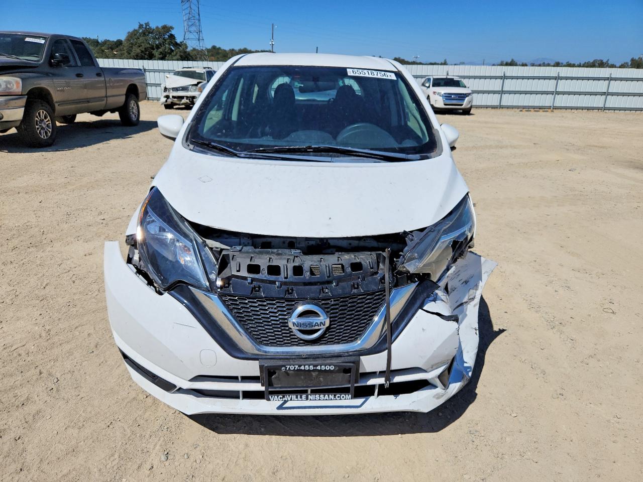 2019 Nissan Versa Note S White vin: 3N1CE2CP8KL356787