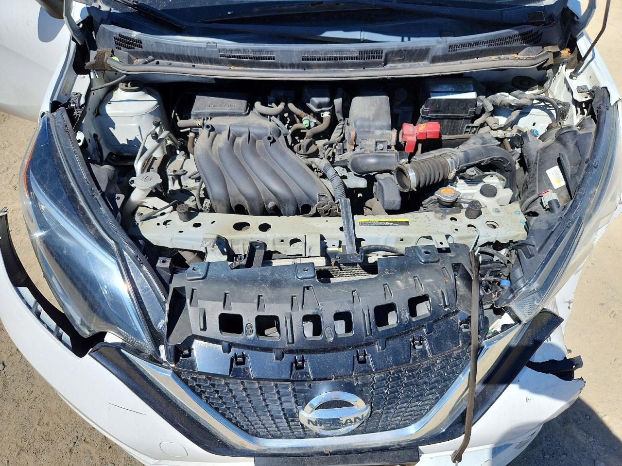 2019 Nissan Versa Note S White vin: 3N1CE2CP8KL356787