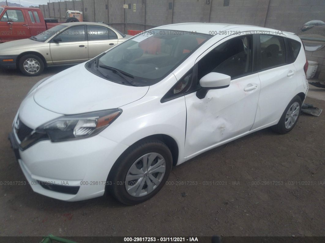 2019 Nissan Versa Note Sv White vin: 3N1CE2CP8KL362038