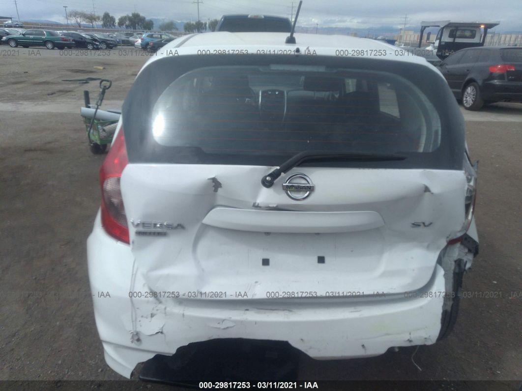 2019 Nissan Versa Note Sv White vin: 3N1CE2CP8KL362038