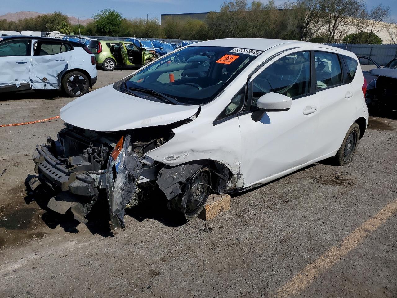 2019 Nissan Versa Note Sv White vin: 3N1CE2CP8KL362038