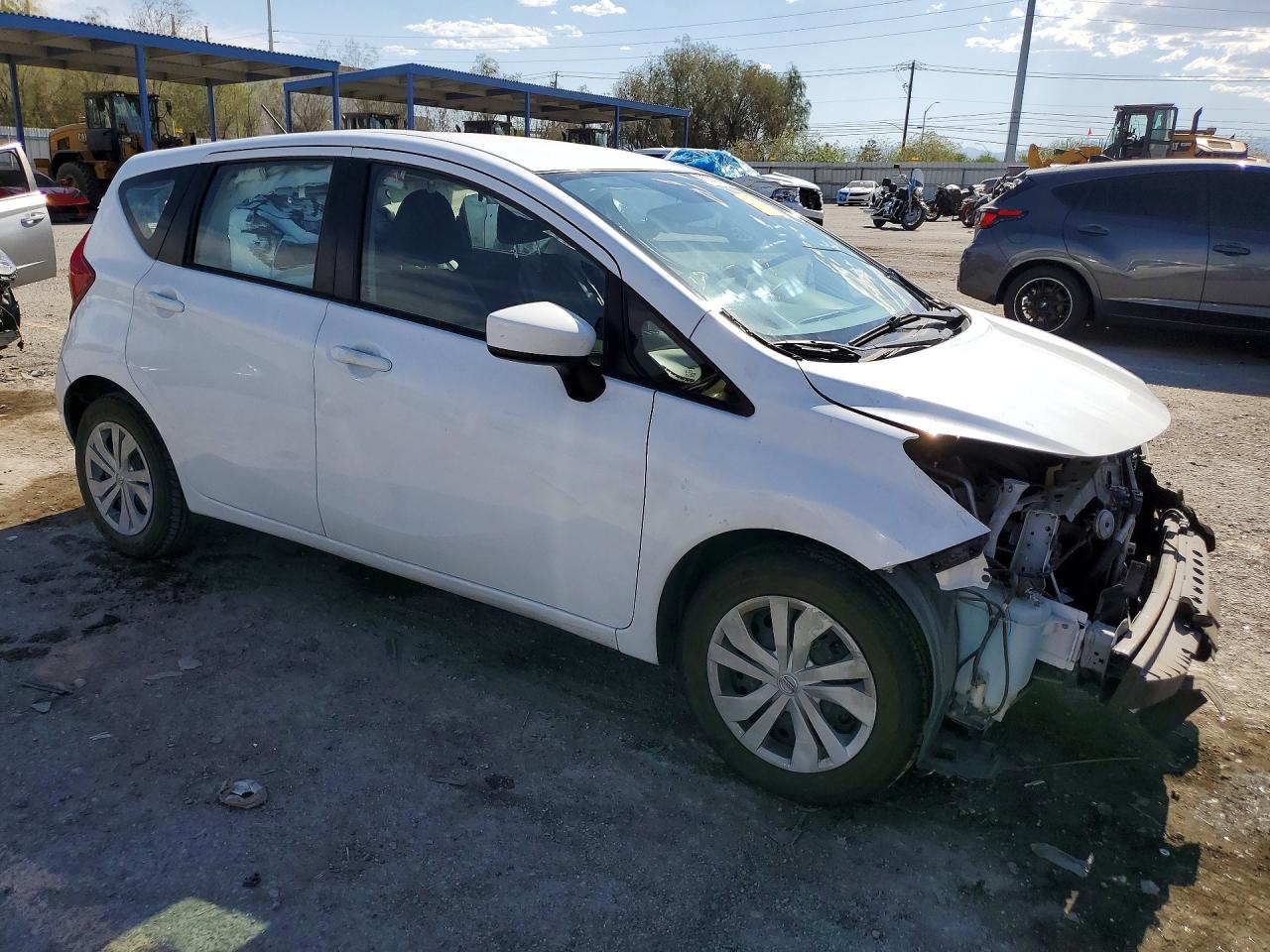 2019 Nissan Versa Note Sv White vin: 3N1CE2CP8KL362038