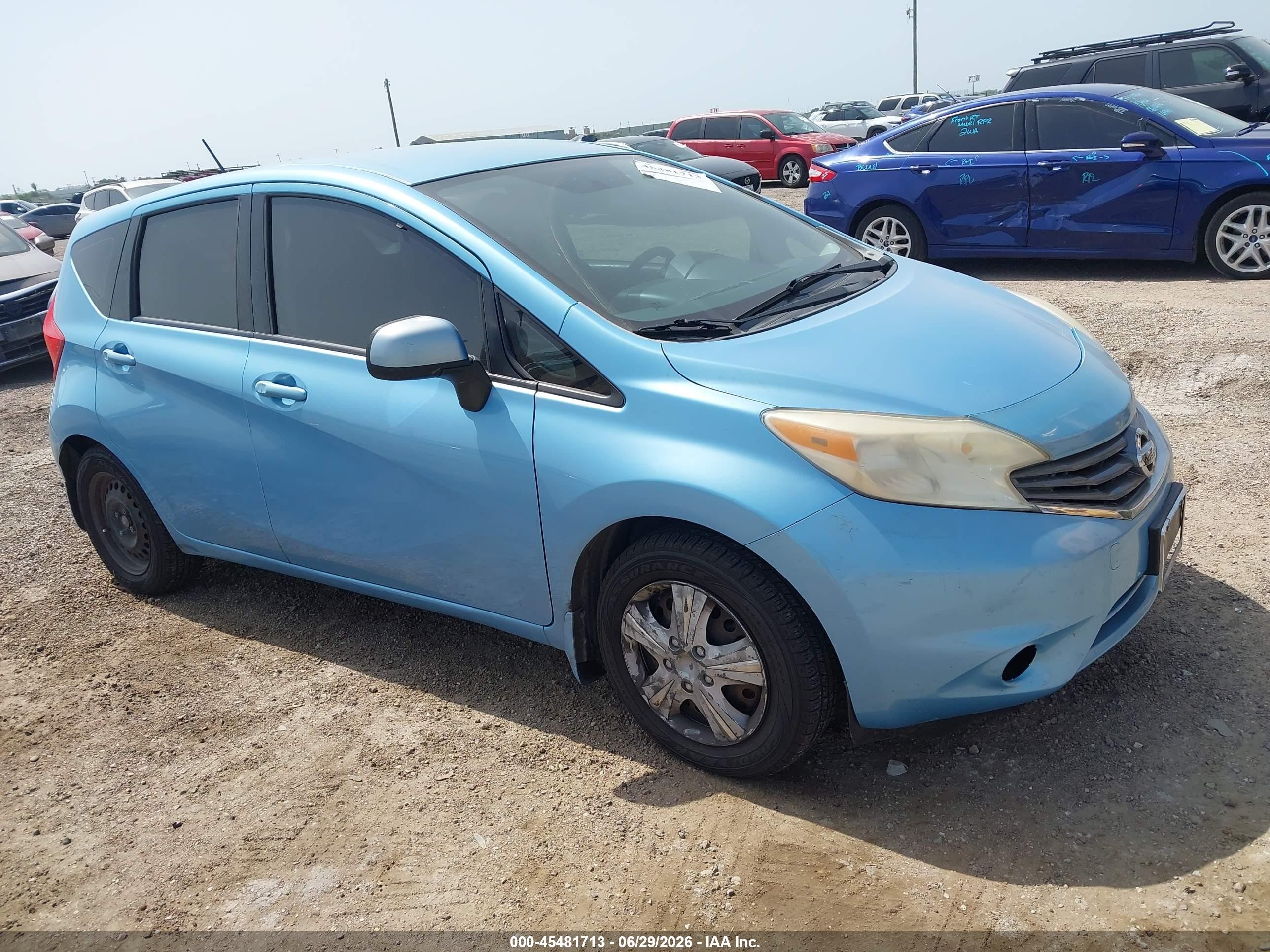 2014 Nissan Versa Note Sv Light Blue vin: 3N1CE2CP9EL357449