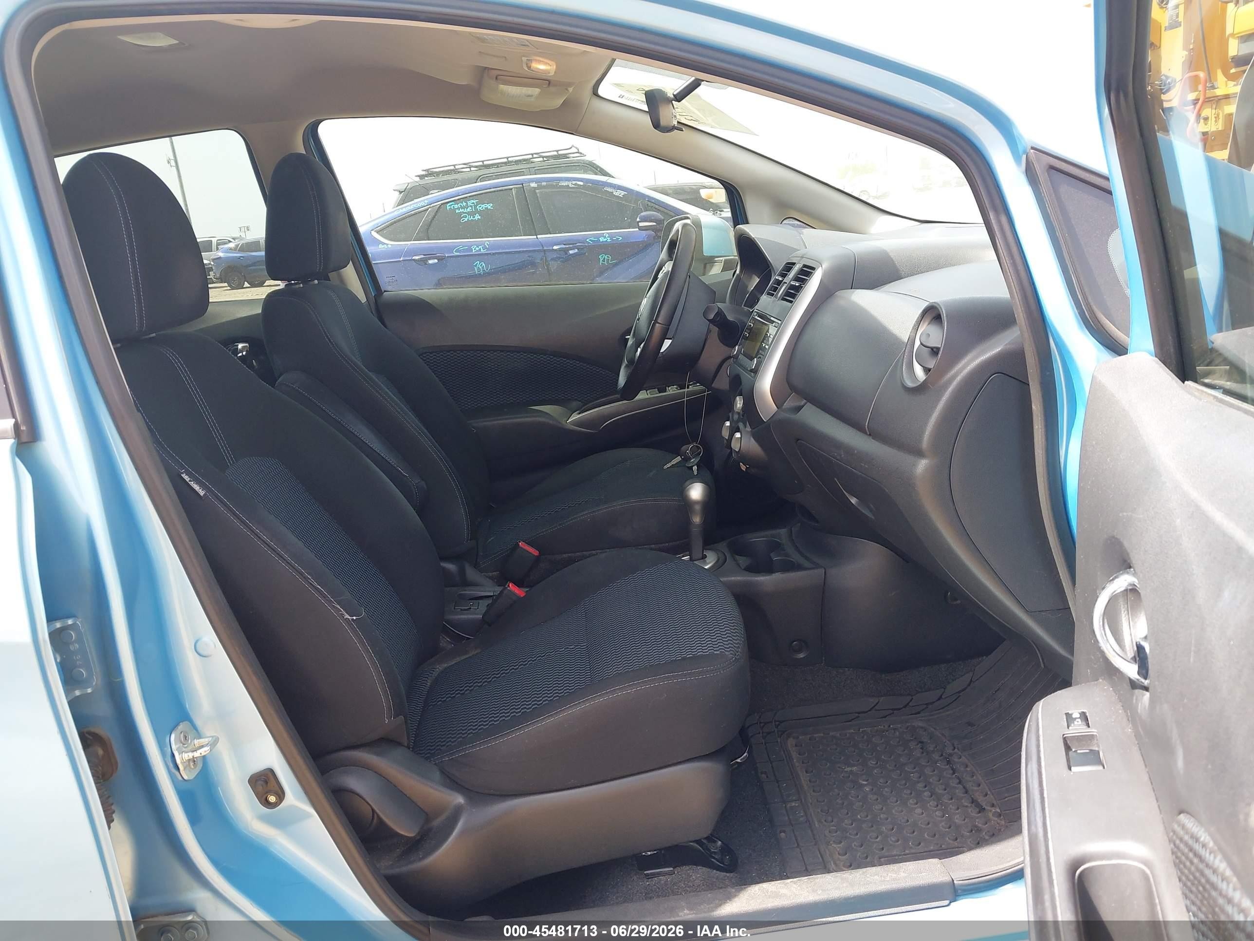 2014 Nissan Versa Note Sv Light Blue vin: 3N1CE2CP9EL357449
