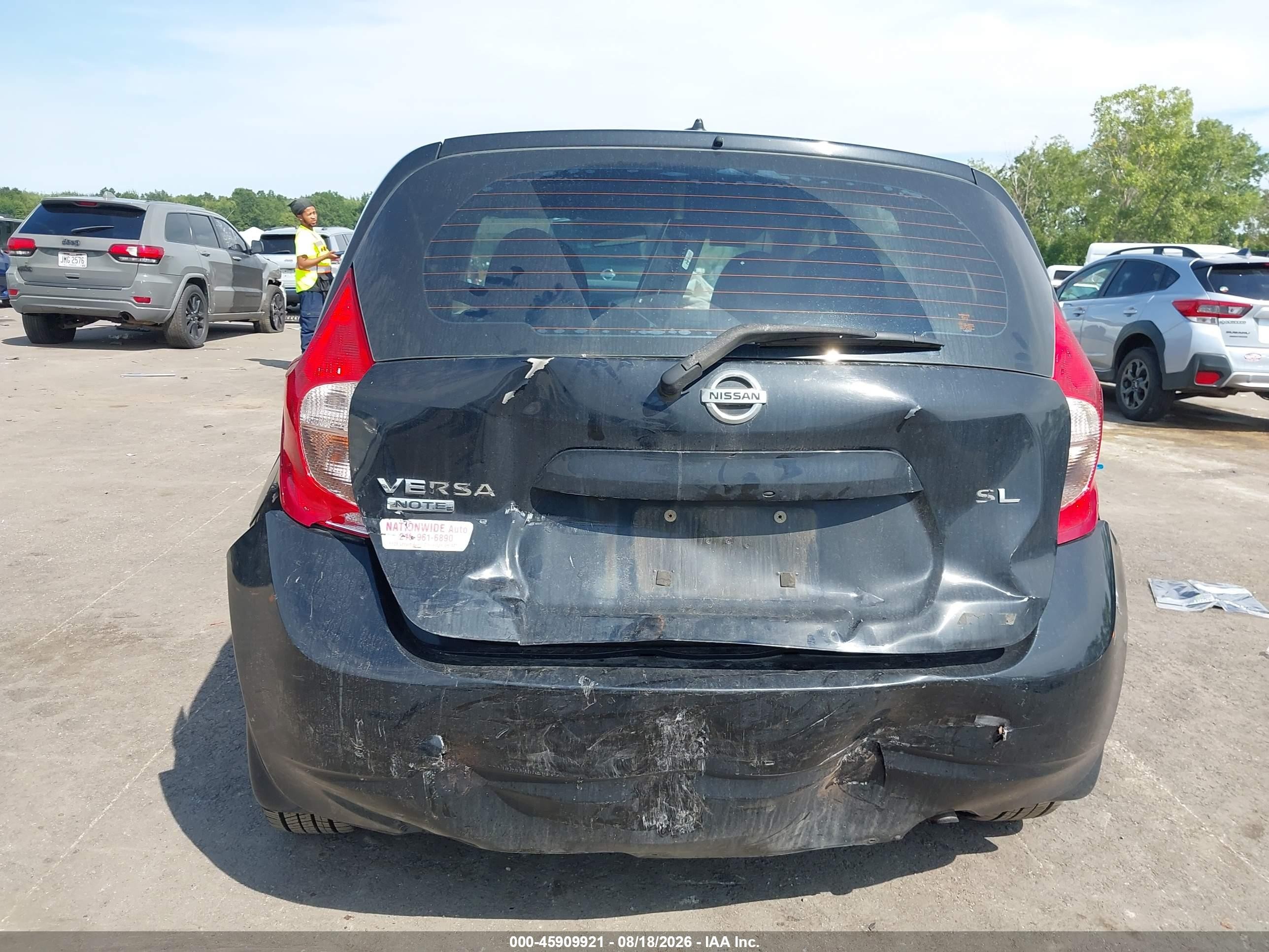 2014 Nissan Versa Note Sv Black vin: 3N1CE2CP9EL358407