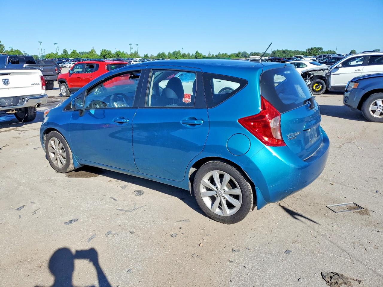 2014 Nissan Versa Note Sv Teal vin: 3N1CE2CP9EL363929