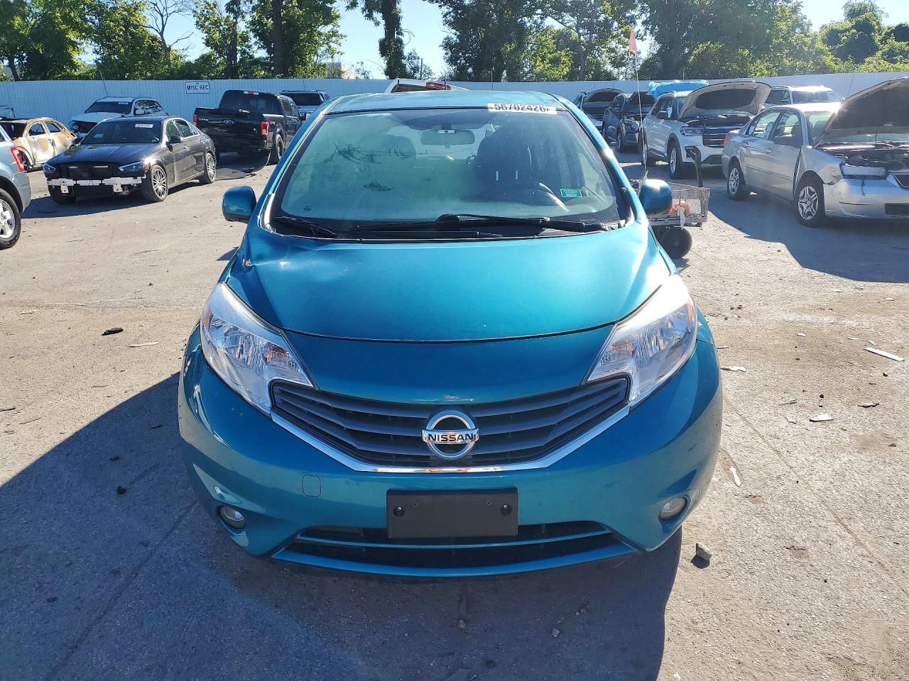 2014 Nissan Versa Note Sv Teal vin: 3N1CE2CP9EL363929
