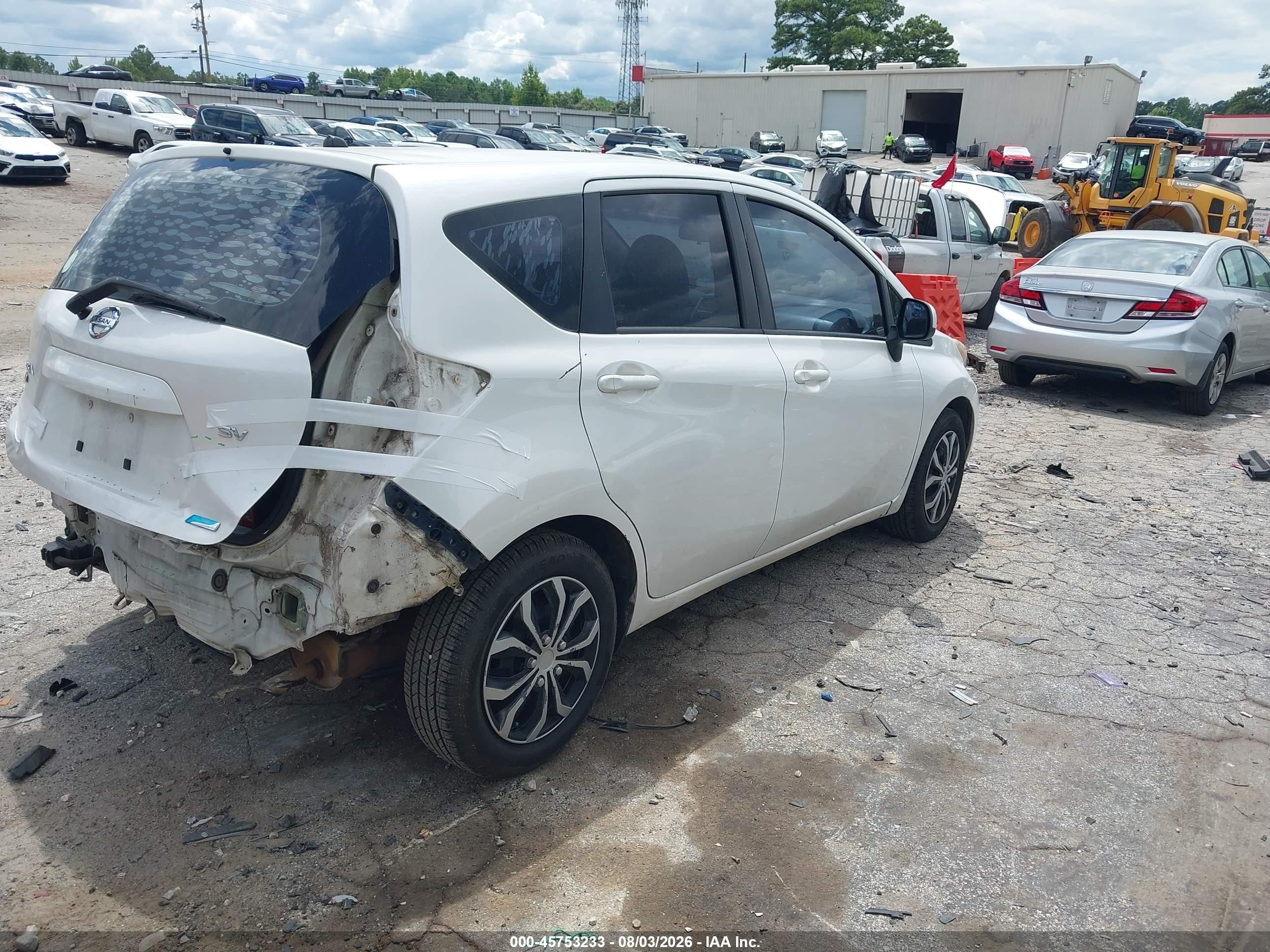 2014 Nissan Versa Note S/s Plus/sv/sl White vin: 3N1CE2CP9EL364773