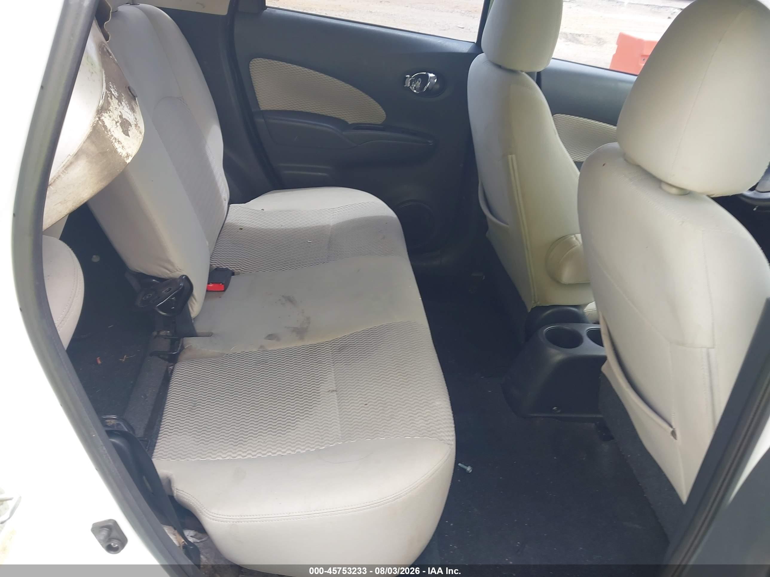 2014 Nissan Versa Note S/s Plus/sv/sl White vin: 3N1CE2CP9EL364773