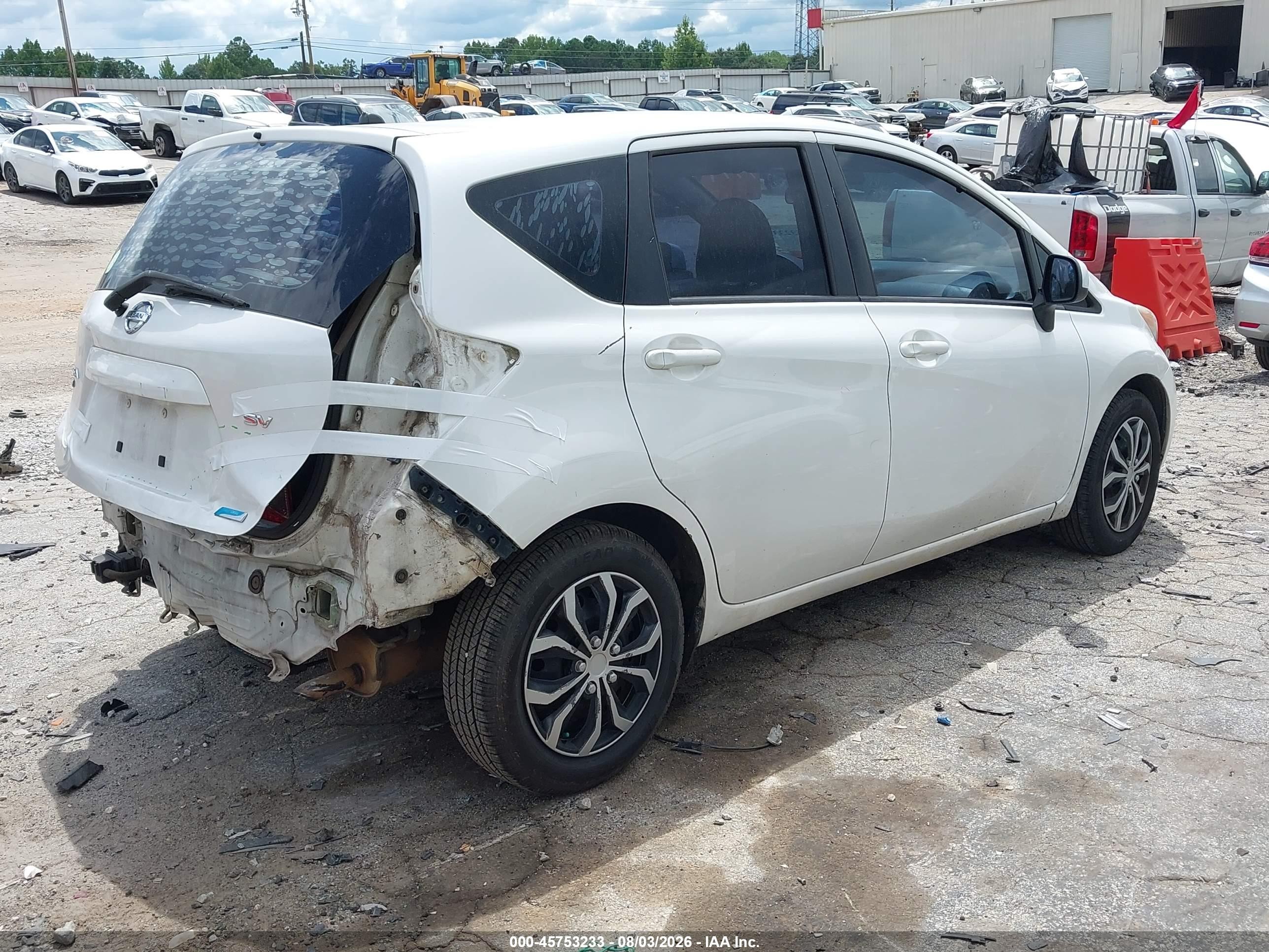 2014 Nissan Versa Note S/s Plus/sv/sl White vin: 3N1CE2CP9EL364773