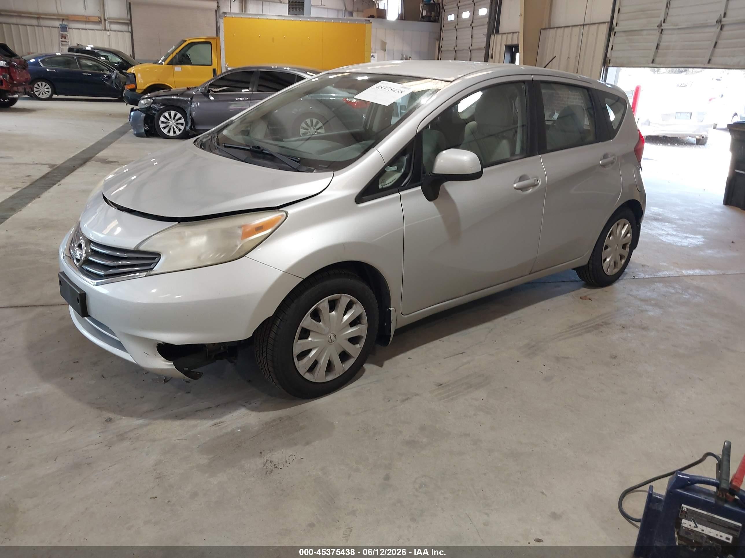 2014 Nissan Versa Note Sv Silver vin: 3N1CE2CP9EL366328