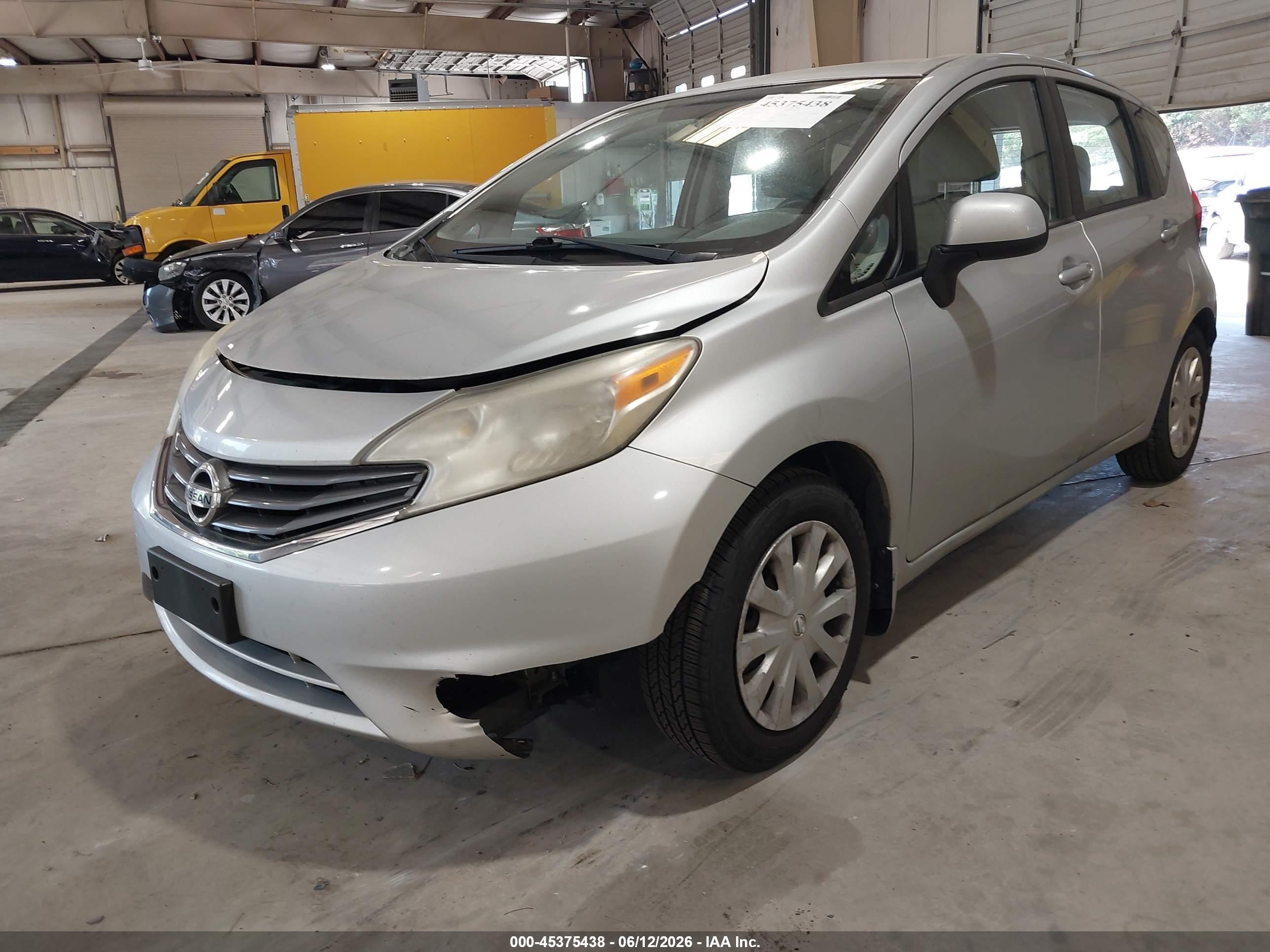 2014 Nissan Versa Note Sv Silver vin: 3N1CE2CP9EL366328