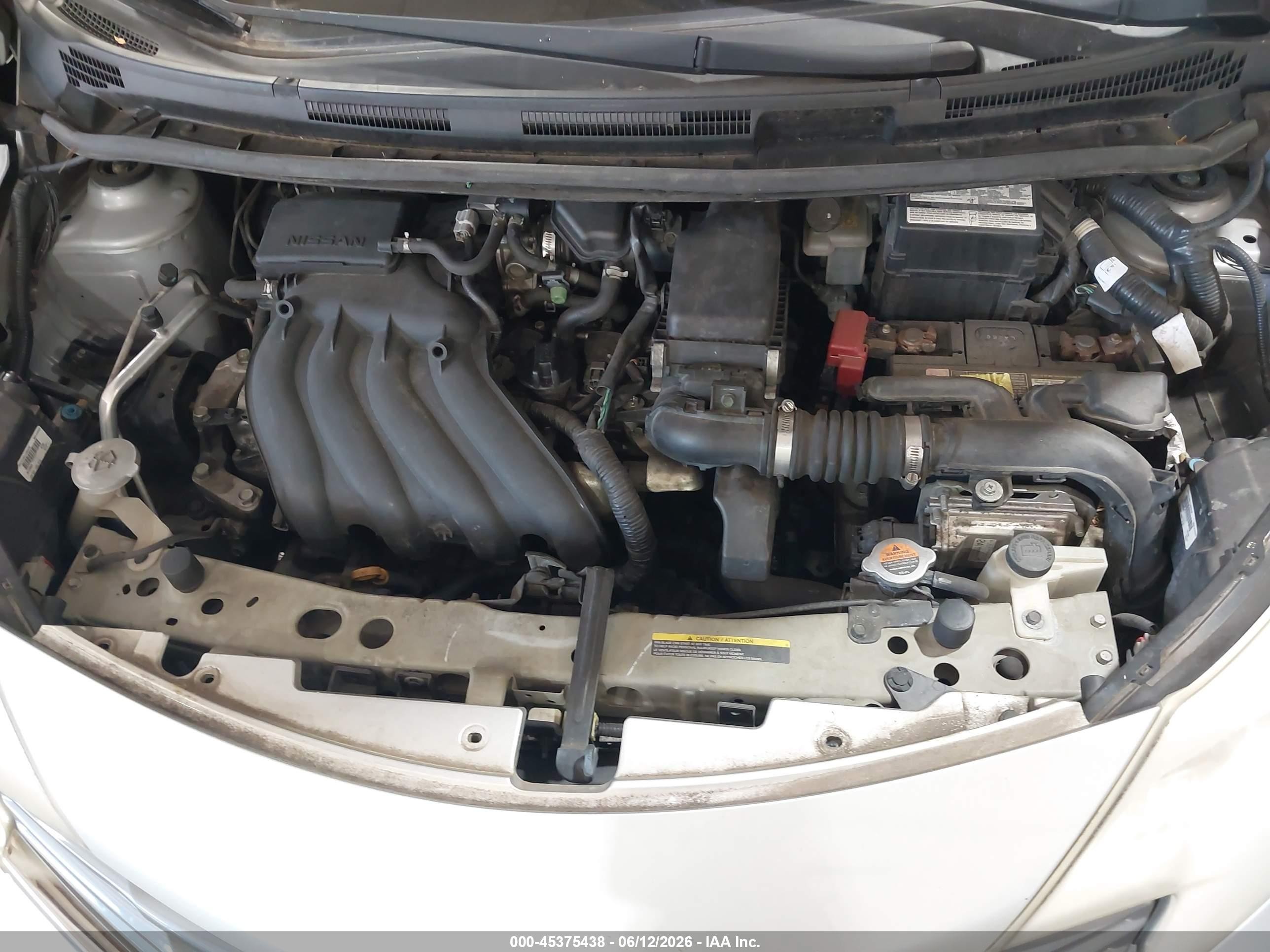 2014 Nissan Versa Note Sv Silver vin: 3N1CE2CP9EL366328