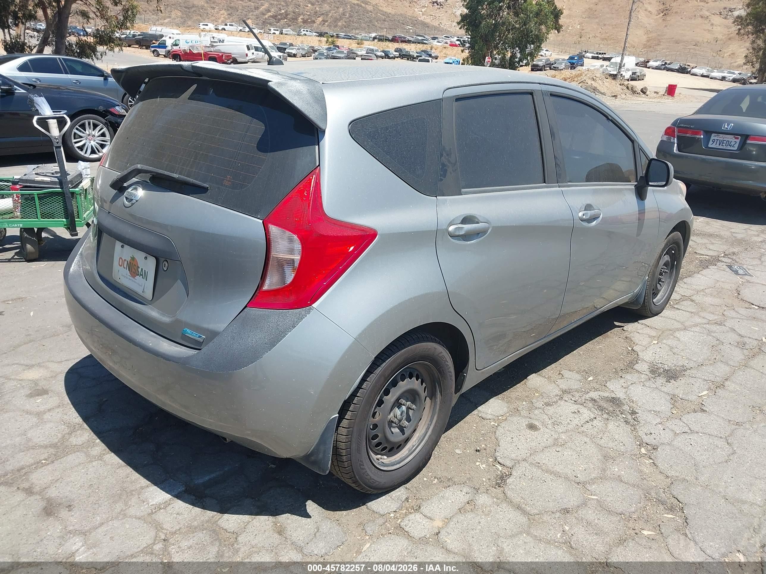 2014 Nissan Versa Note S Plus Gray vin: 3N1CE2CP9EL373909