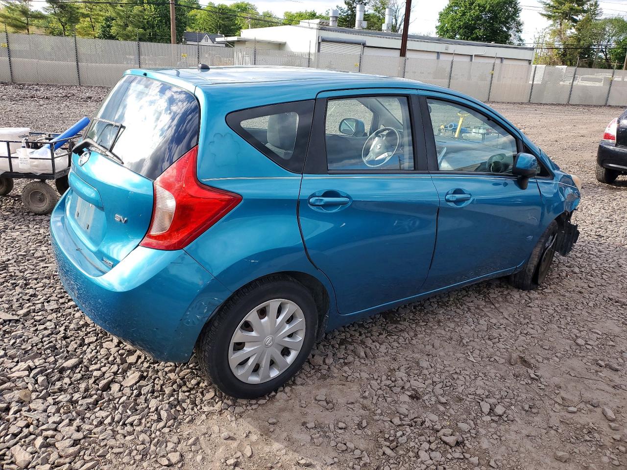 2014 Nissan Versa Note S Blue vin: 3N1CE2CP9EL377815
