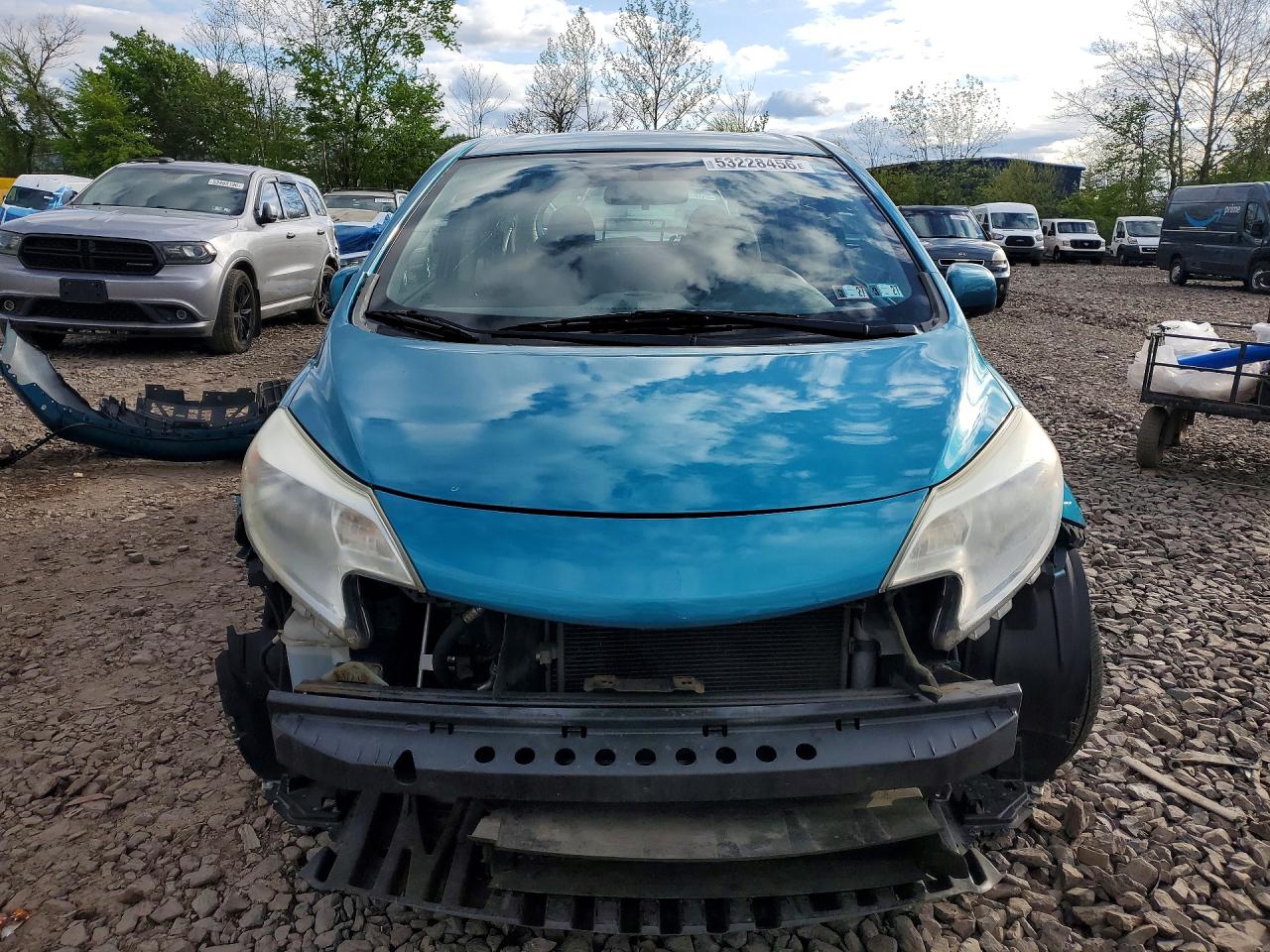 2014 Nissan Versa Note S Blue vin: 3N1CE2CP9EL377815