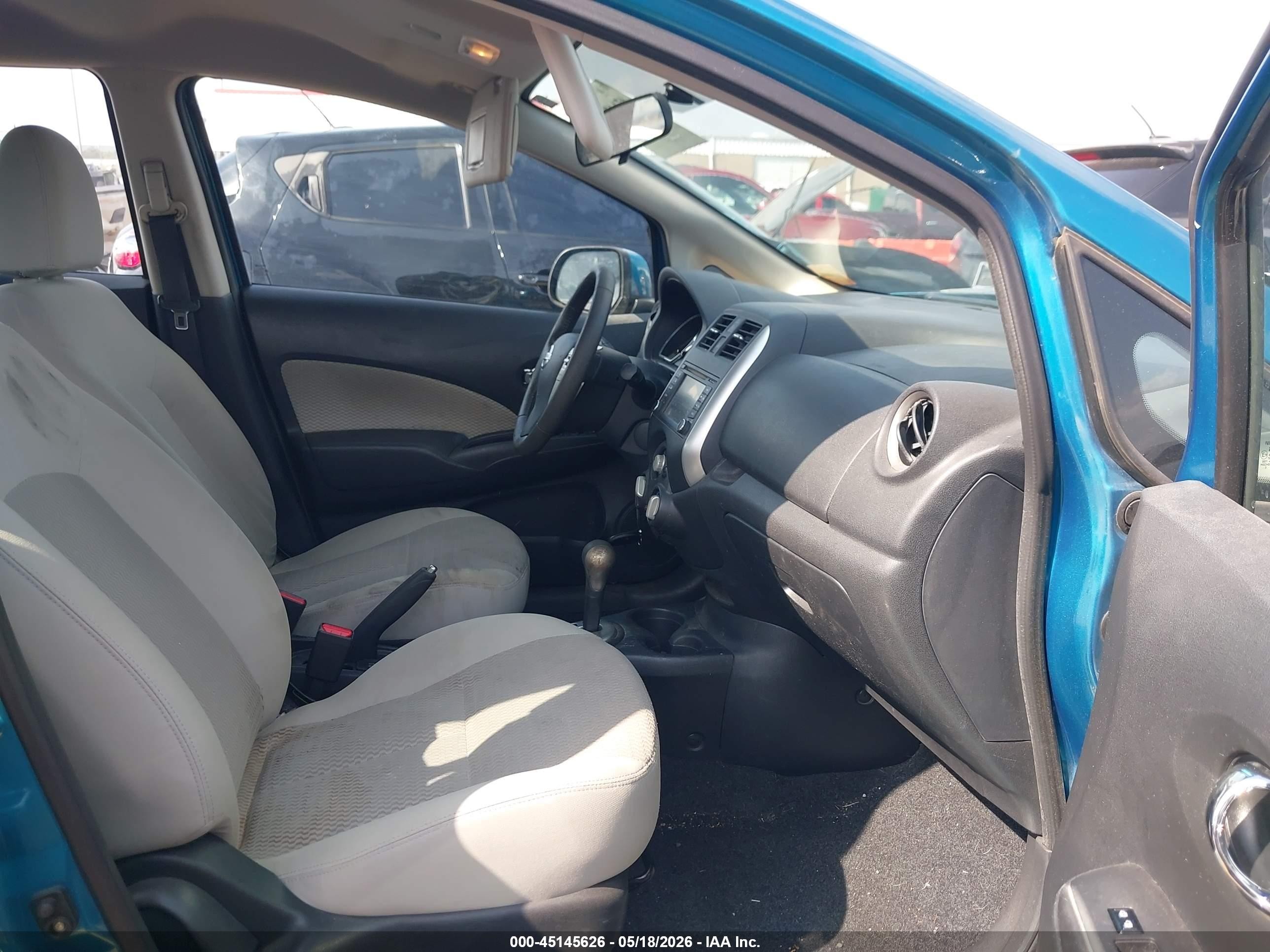 2014 Nissan Versa Note Sv Blue vin: 3N1CE2CP9EL383663
