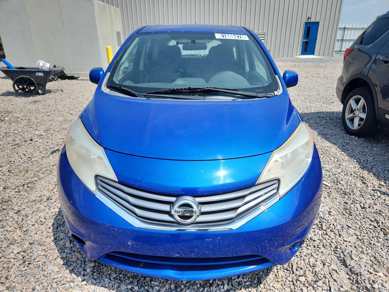 2014 Nissan Versa Note Sv Blue vin: 3N1CE2CP9EL387342 Damage: Left Head Lamp, Faded, Repair Required