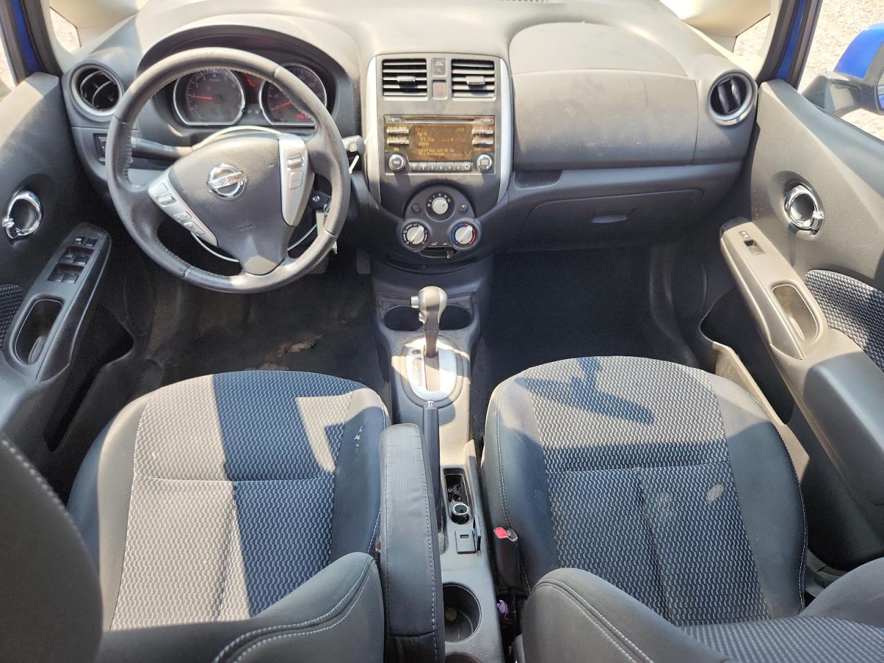 2014 Nissan Versa Note Sv Blue vin: 3N1CE2CP9EL387342 Damage: Right Front Seat, Stained, Permanent