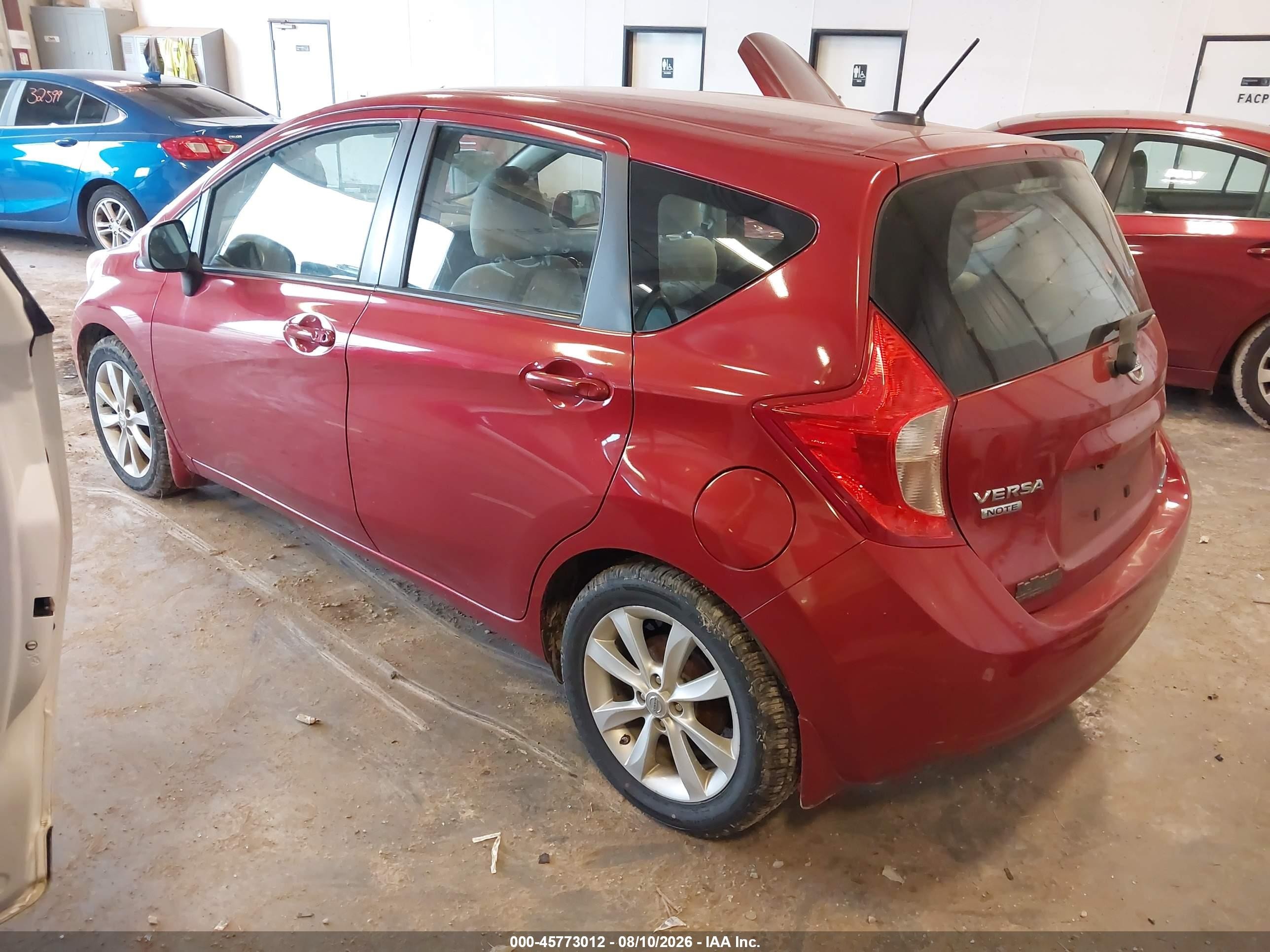 2014 Nissan Versa Note Sv Red vin: 3N1CE2CP9EL389799