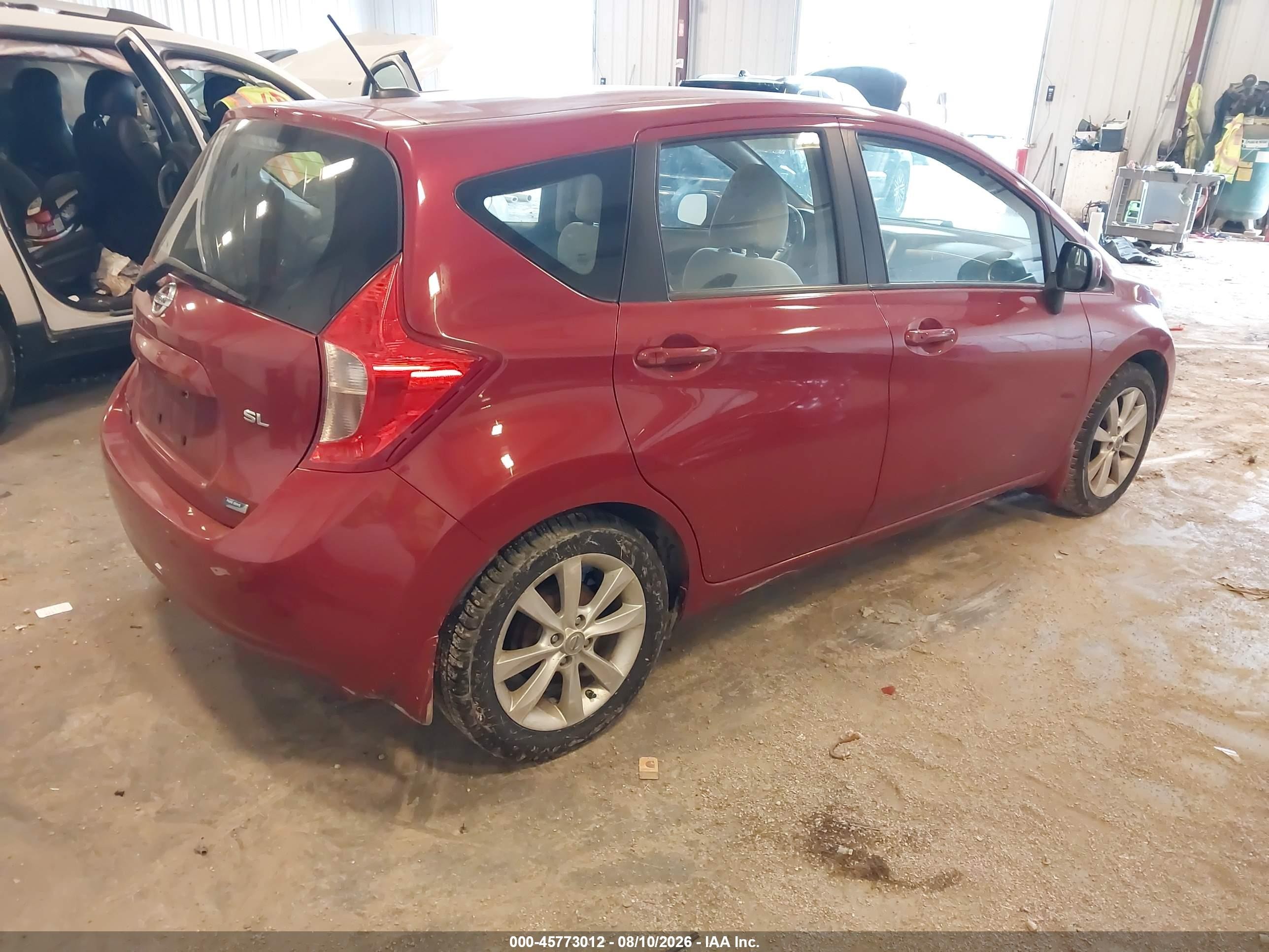 2014 Nissan Versa Note Sv Red vin: 3N1CE2CP9EL389799