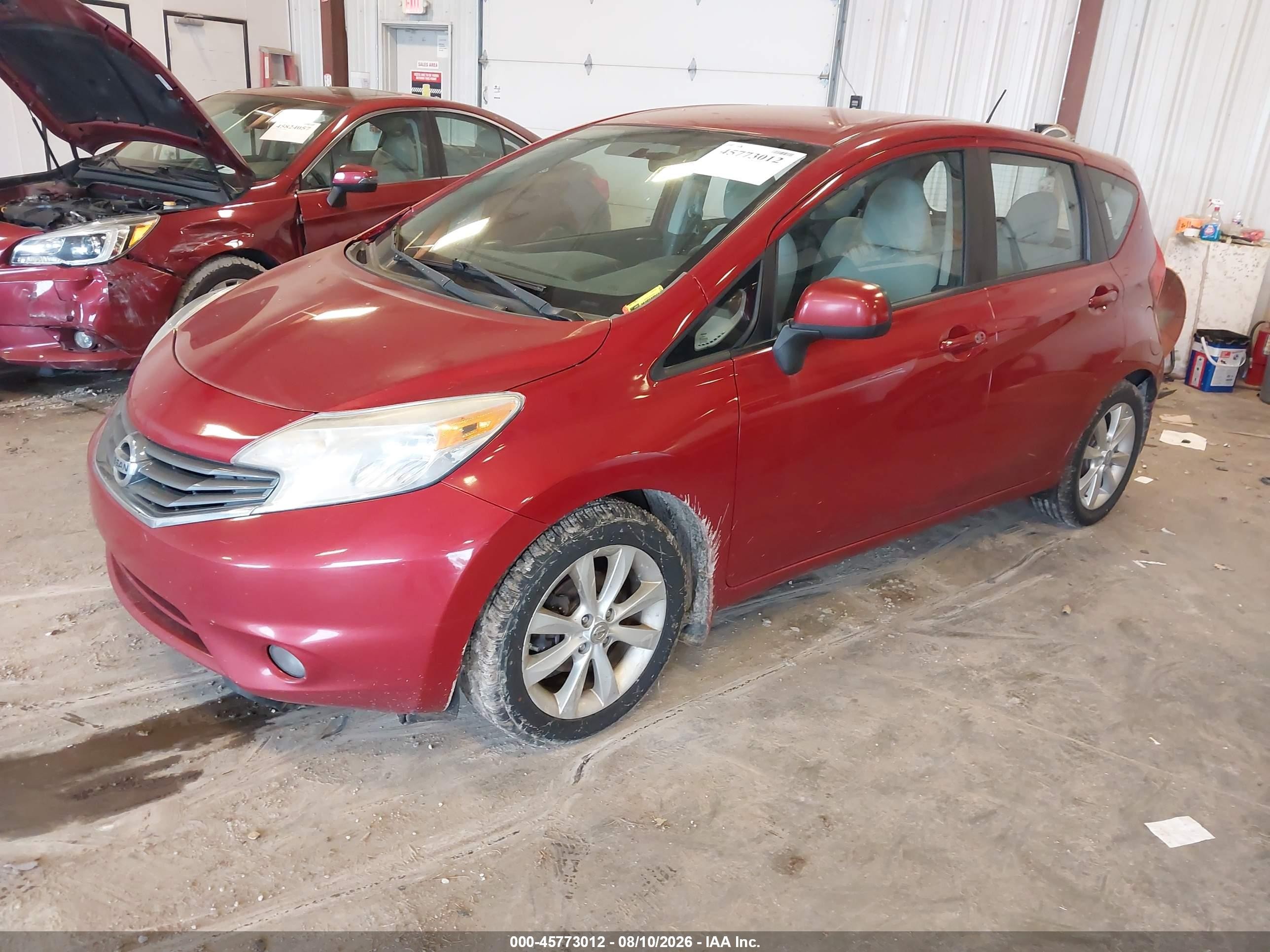 2014 Nissan Versa Note Sv Red vin: 3N1CE2CP9EL389799