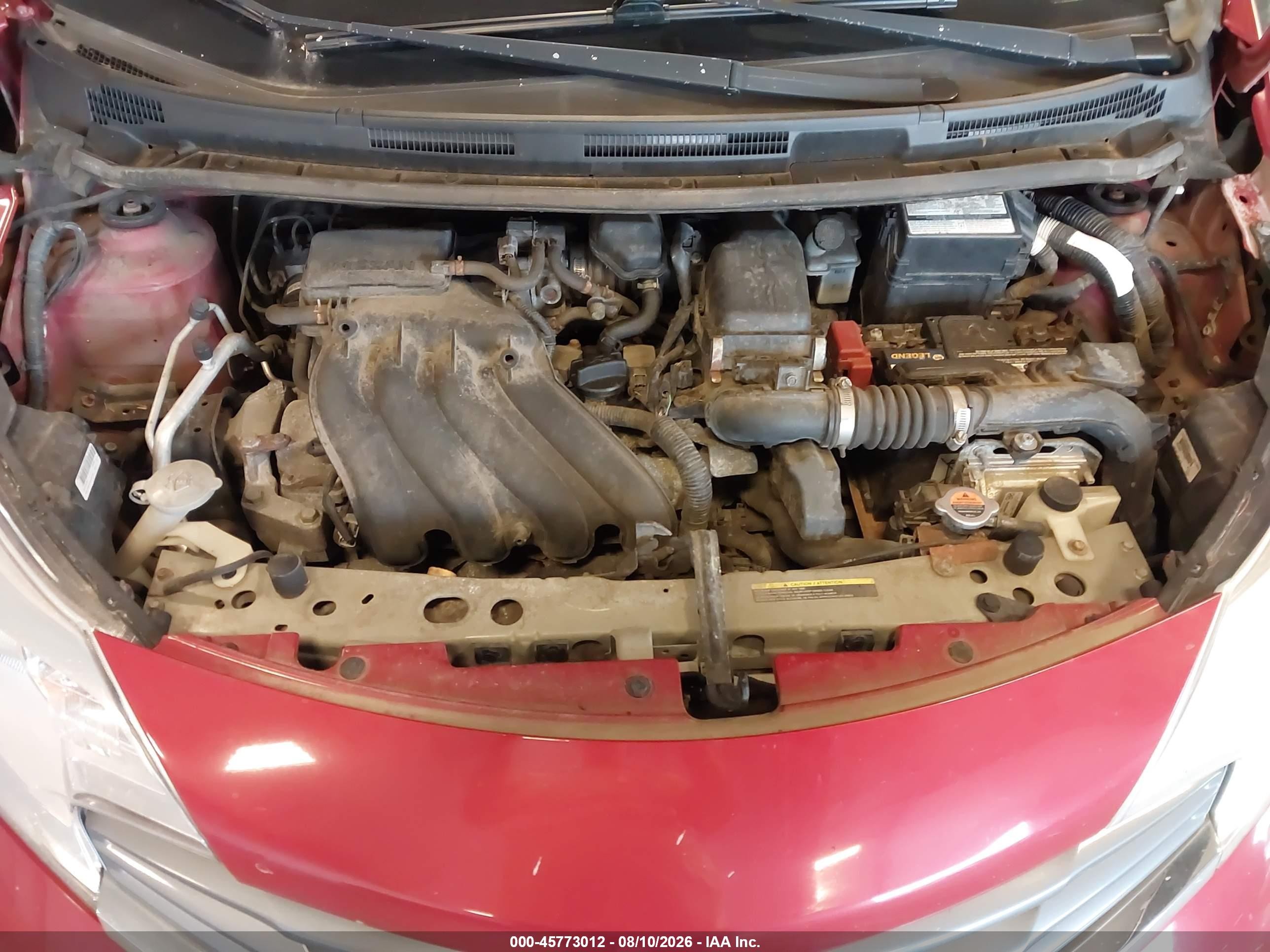 2014 Nissan Versa Note Sv Red vin: 3N1CE2CP9EL389799