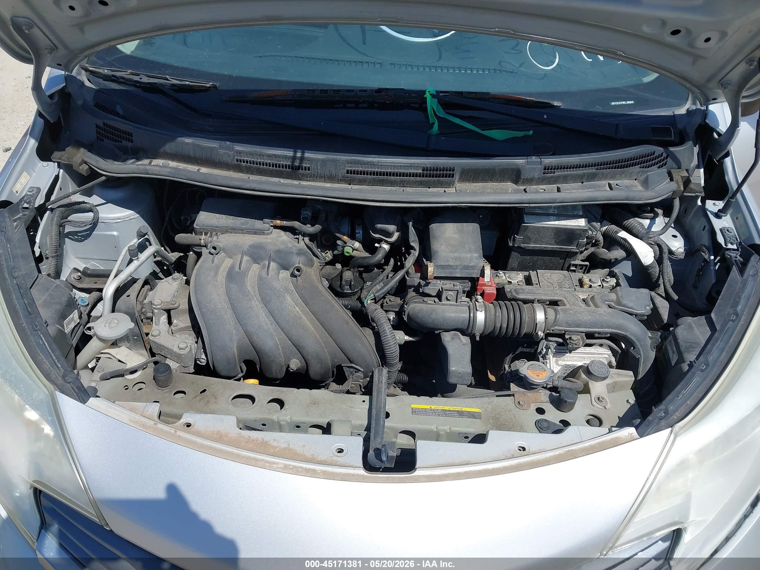 2014 Nissan Versa Note S Plus Silver vin: 3N1CE2CP9EL395845